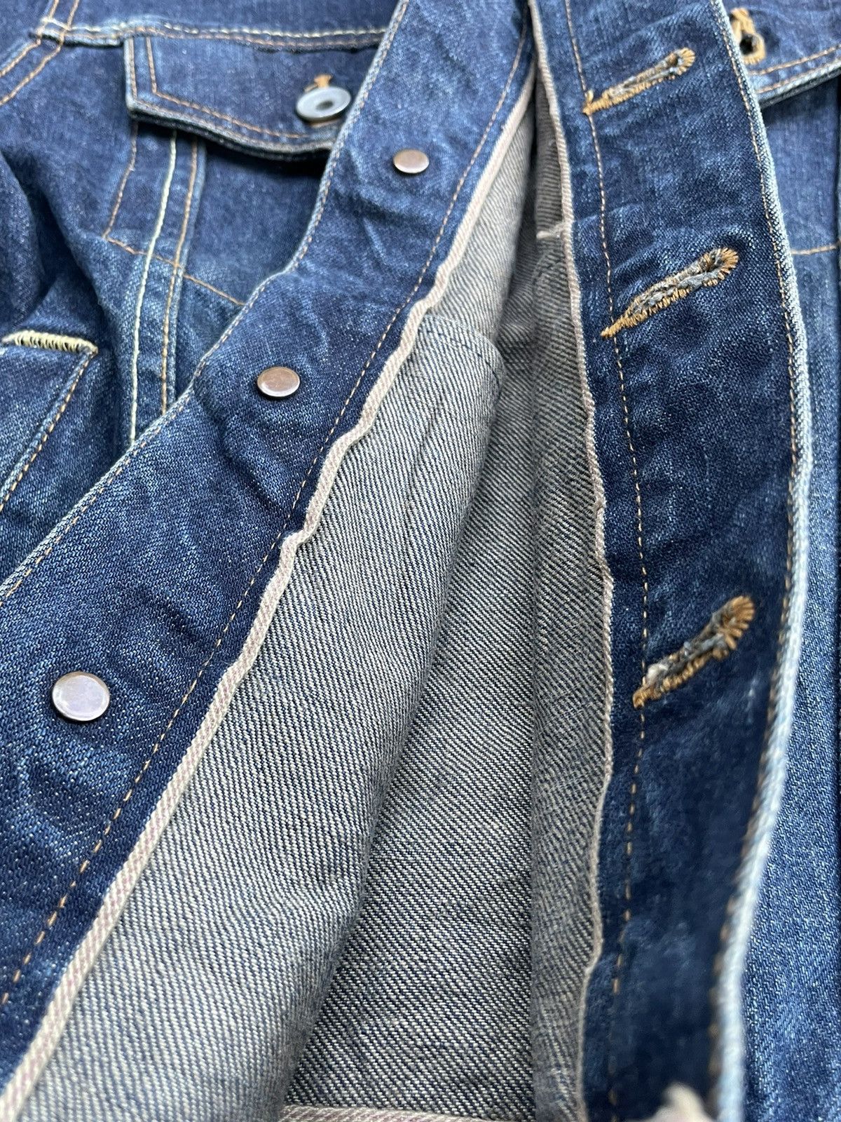 Lost Enterprises Vintage Lost Dessau Selvedge Denim Jacket Size US S / EU 44-46 / 1 - 20 Thumbnail