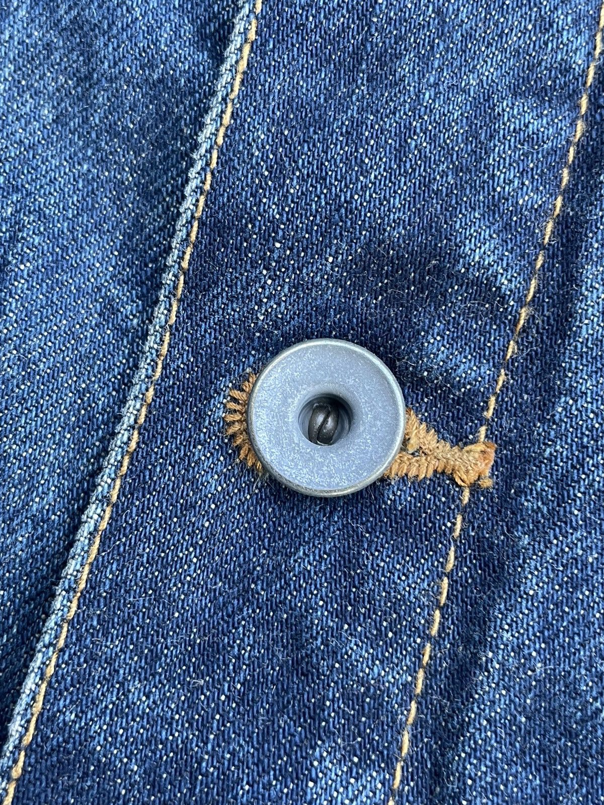 Lost Enterprises Vintage Lost Dessau Selvedge Denim Jacket Size US S / EU 44-46 / 1 - 23 Thumbnail