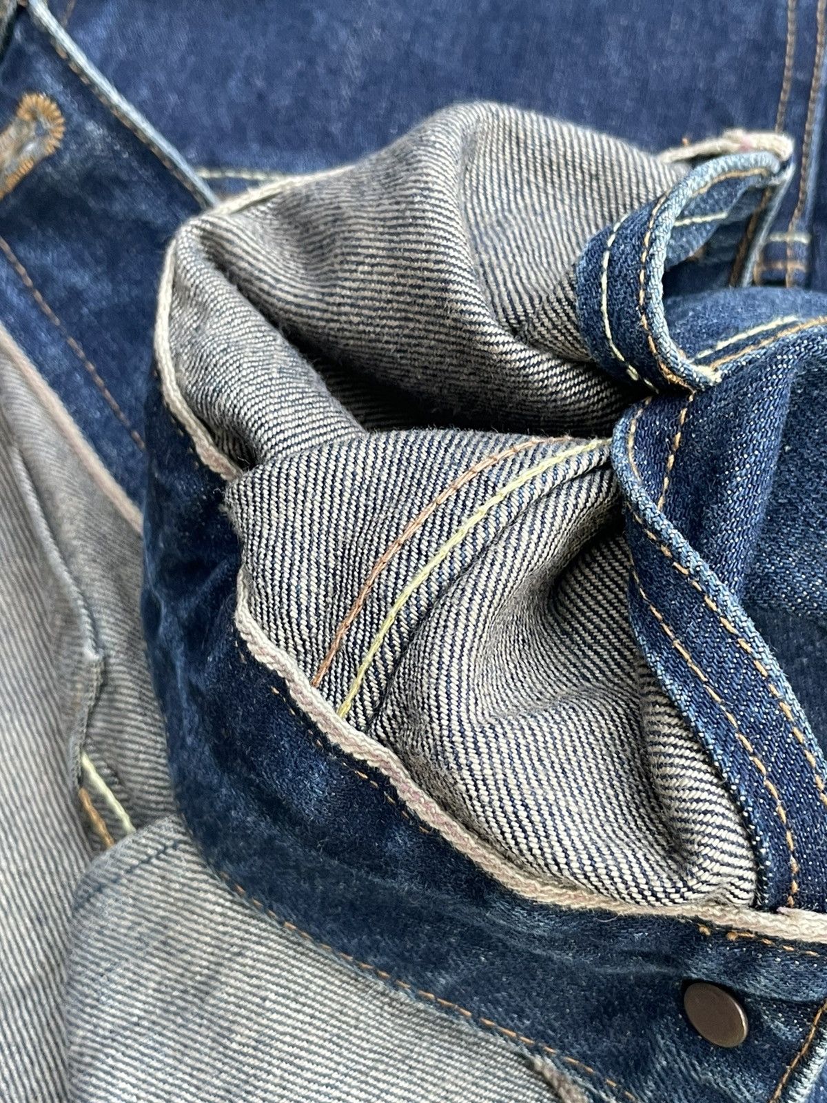 Lost Enterprises Vintage Lost Dessau Selvedge Denim Jacket Size US S / EU 44-46 / 1 - 14 Thumbnail