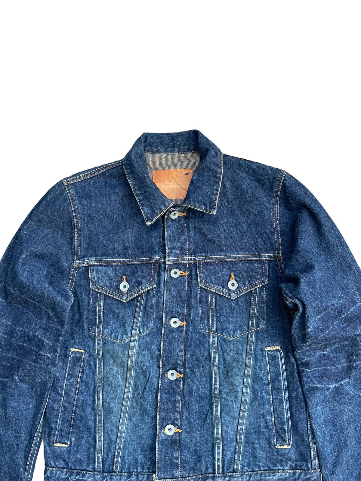 Lost Enterprises Vintage Lost Dessau Selvedge Denim Jacket Size US S / EU 44-46 / 1 - 5 Thumbnail