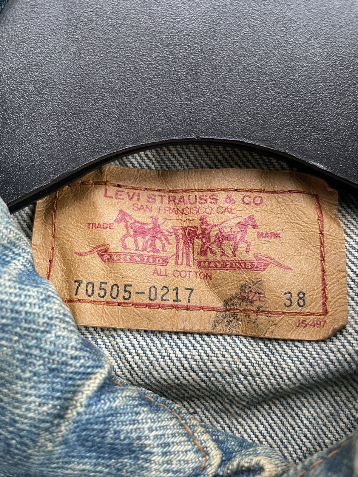 Levi's Levis 70505 e 1992 Vintage Denim Jacket Size US M / EU 48-50 / 2 - 13 Thumbnail