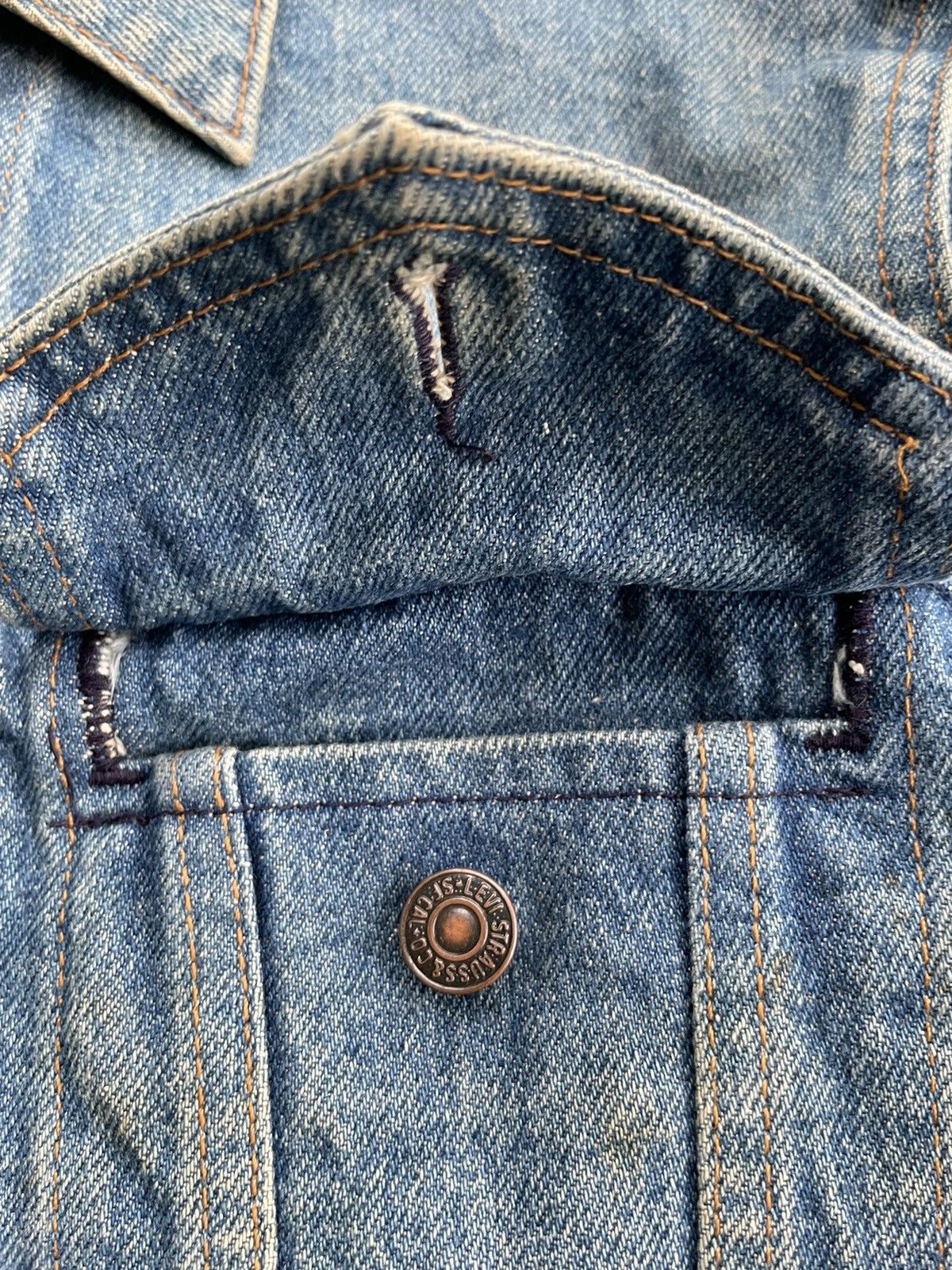 Levi's Levis 70505 e 1992 Vintage Denim Jacket Size US M / EU 48-50 / 2 - 14 Thumbnail