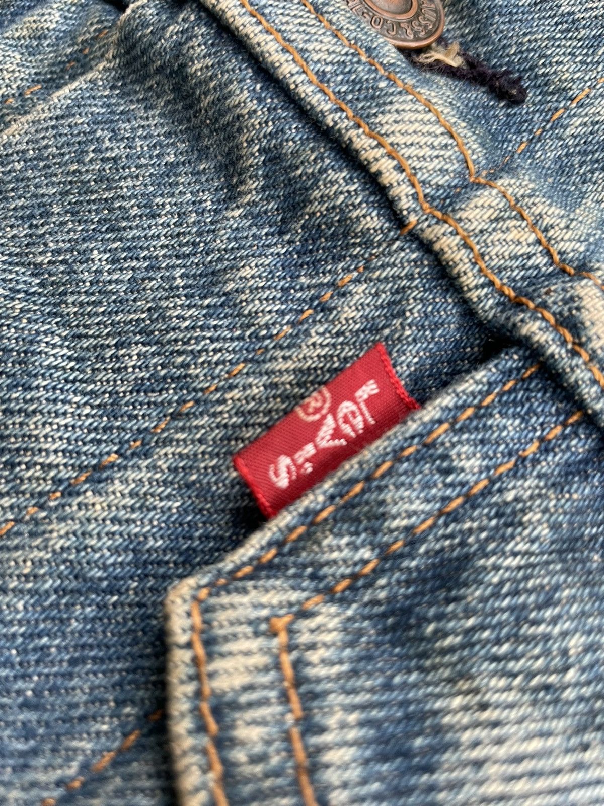 Levi's Levis 70505 e 1992 Vintage Denim Jacket Size US M / EU 48-50 / 2 - 15 Thumbnail