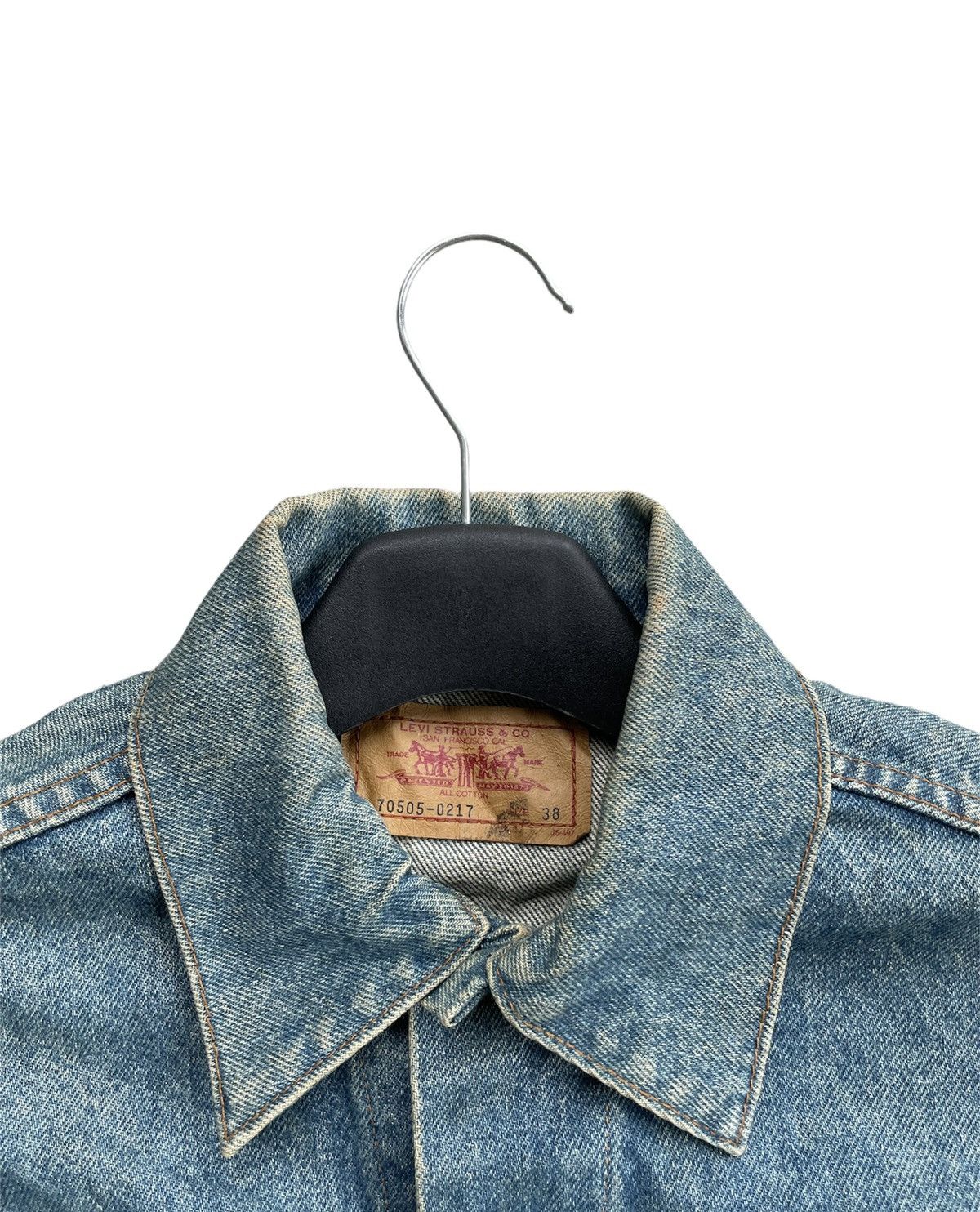 Levi's Levis 70505 e 1992 Vintage Denim Jacket Size US M / EU 48-50 / 2 - 8 Thumbnail