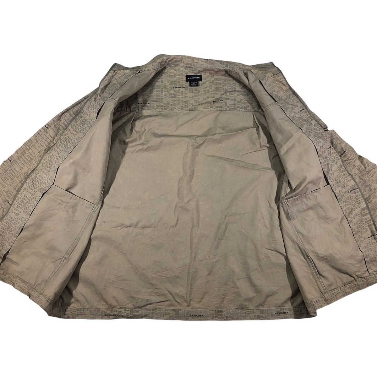 Airwalk Airwalk Small Phrase Word Zipper Jacket Windbreaker Size US XXL / EU 58 / 5 - 6 Thumbnail