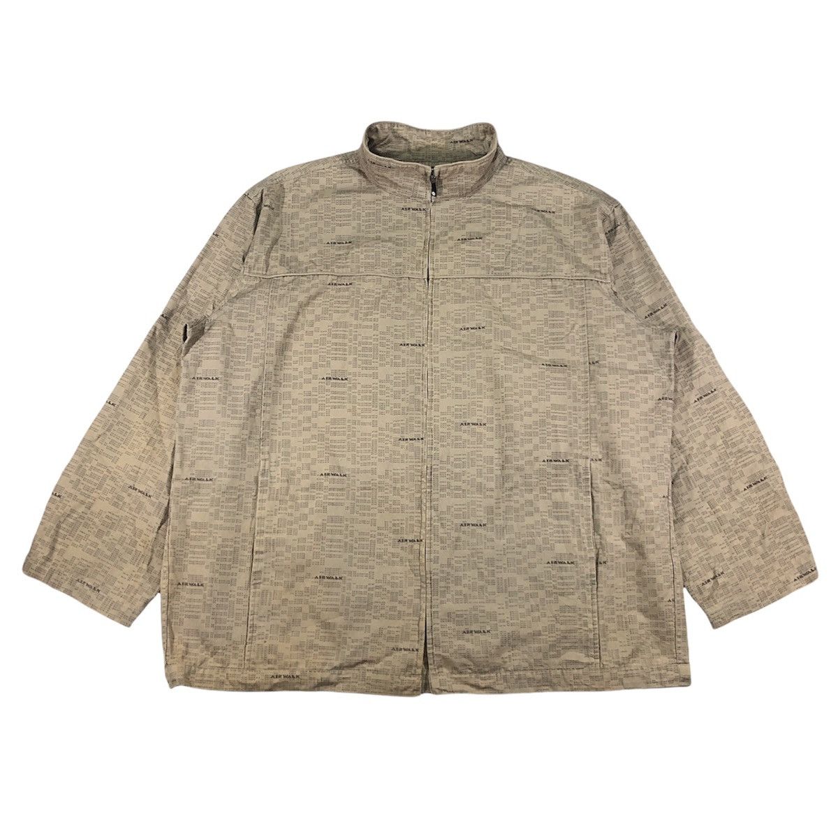 Airwalk Airwalk Small Phrase Word Zipper Jacket Windbreaker Size US XXL / EU 58 / 5 - 1 Thumbnail