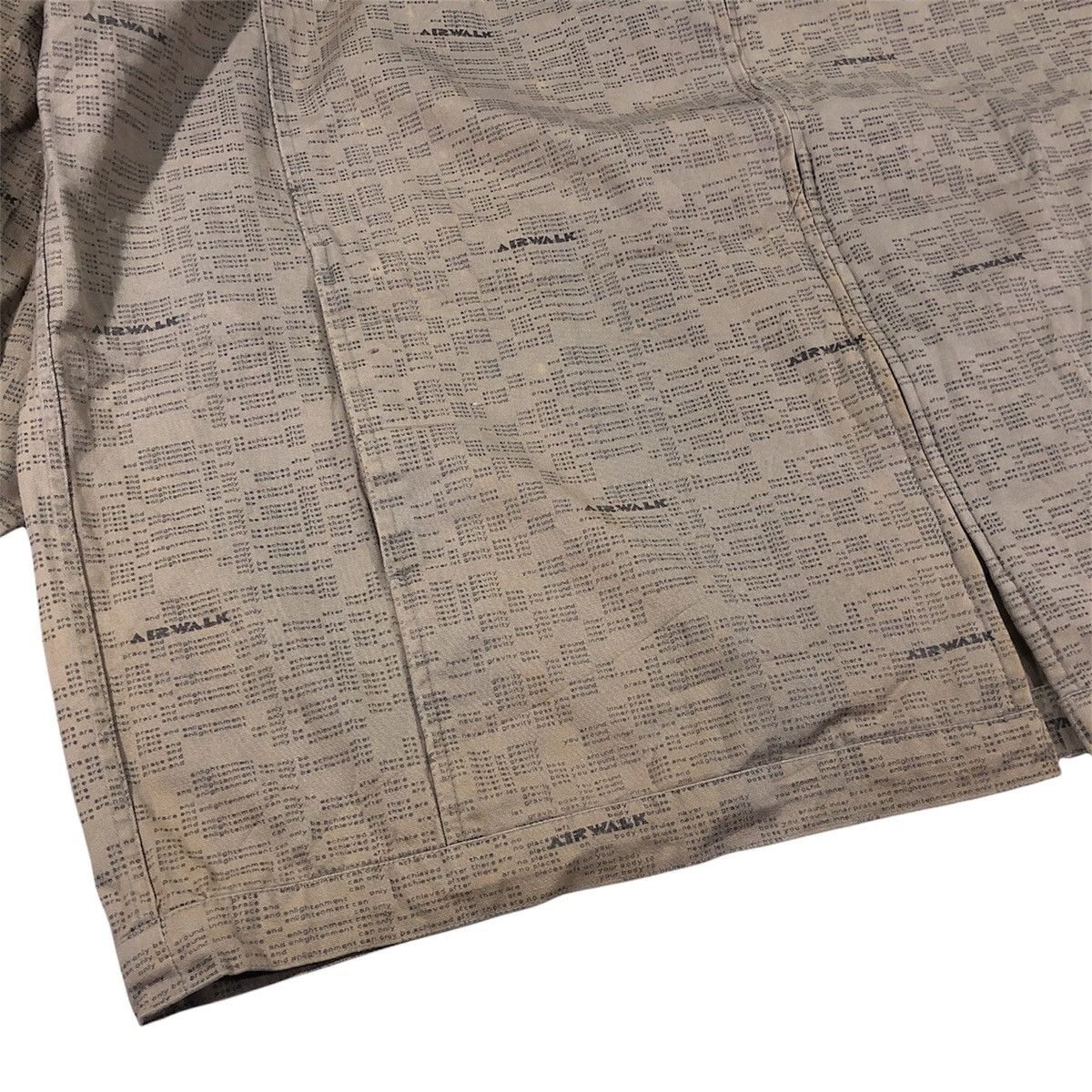 Airwalk Airwalk Small Phrase Word Zipper Jacket Windbreaker Size US XXL / EU 58 / 5 - 9 Thumbnail