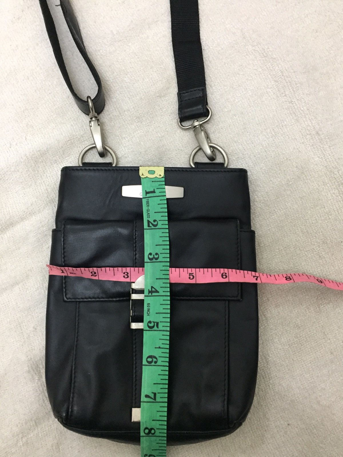 Jean Paul Gaultier Vintage Jeans Paul Gaultier Leather/PVC Sling/Waist Bag Size ONE SIZE - 13 Thumbnail