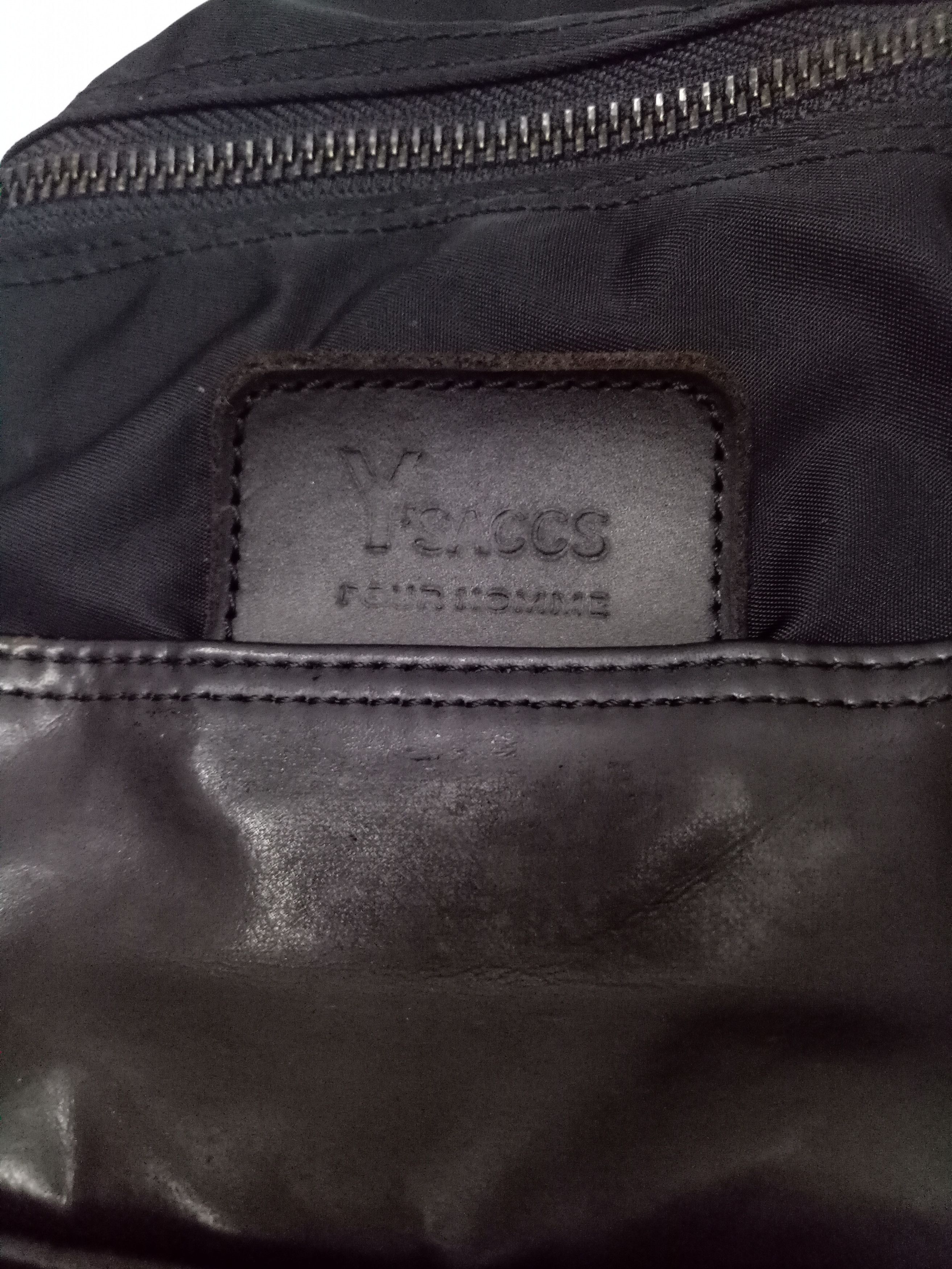 Yohji Yamamoto Yohji Yamamoto Y'saccs pour homme Nylon leather sling bag Size ONE SIZE - 4 Thumbnail
