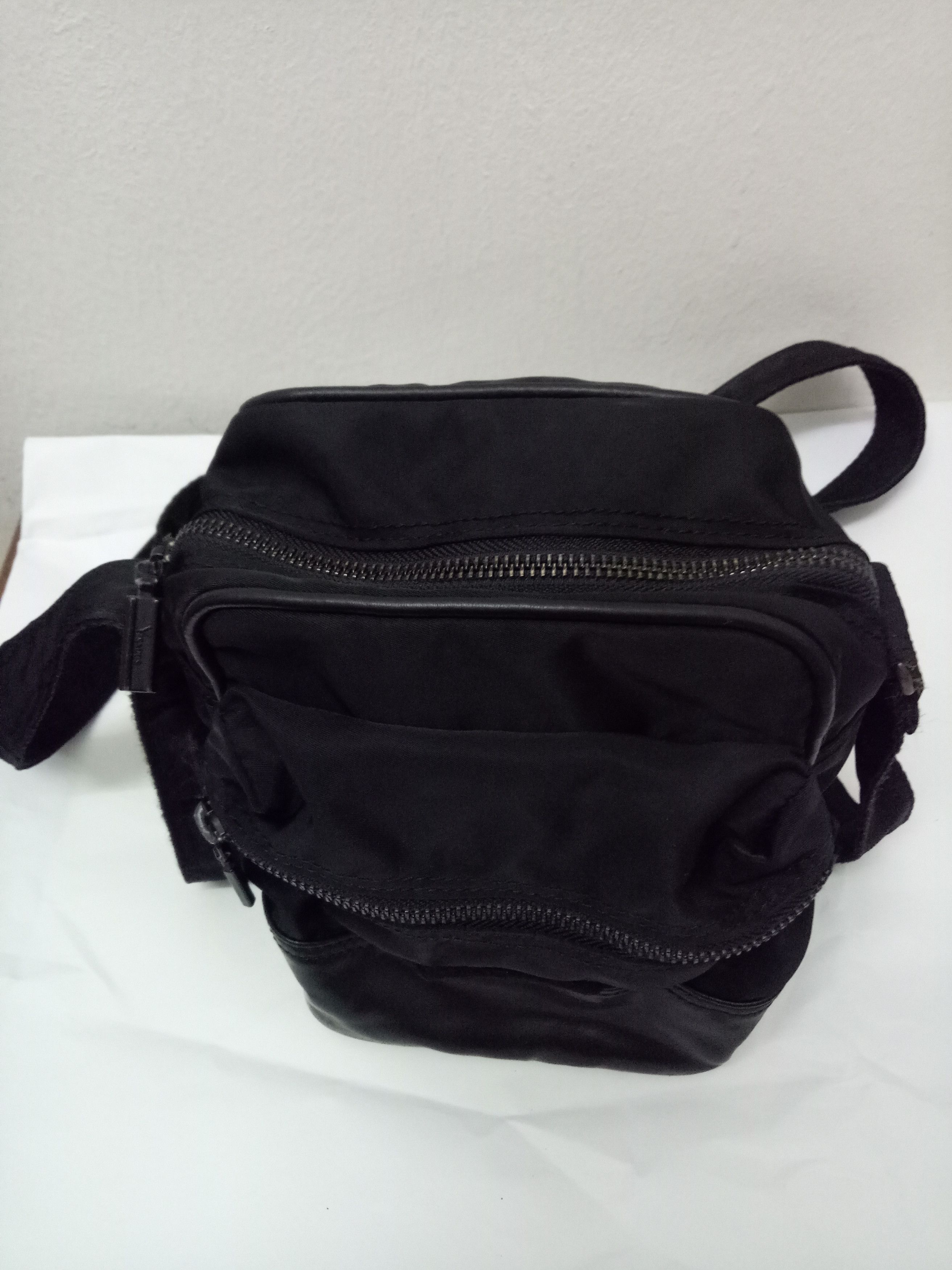Yohji Yamamoto Yohji Yamamoto Y'saccs pour homme Nylon leather sling bag Size ONE SIZE - 6 Thumbnail