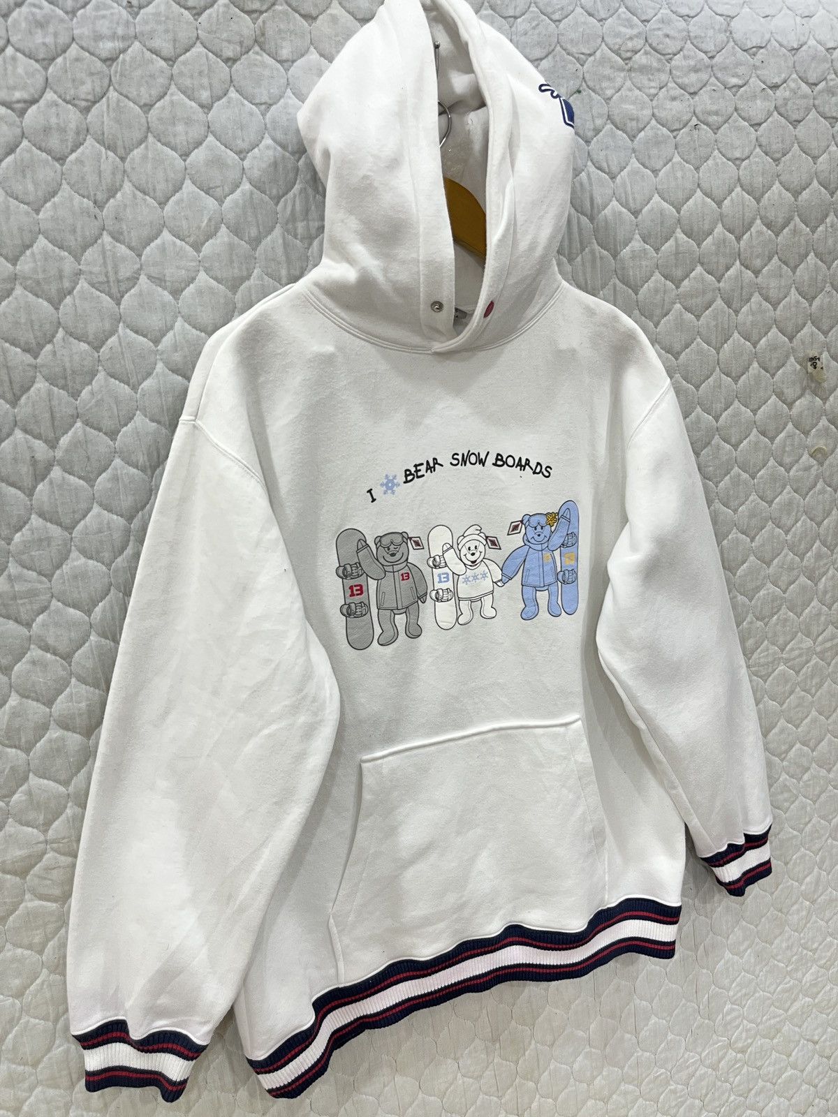 Other (Xxx). BEAR SNOW BOARDS HOODIE PULLOVER JACKET Size US L / EU 52-54 / 3 - 3 Thumbnail
