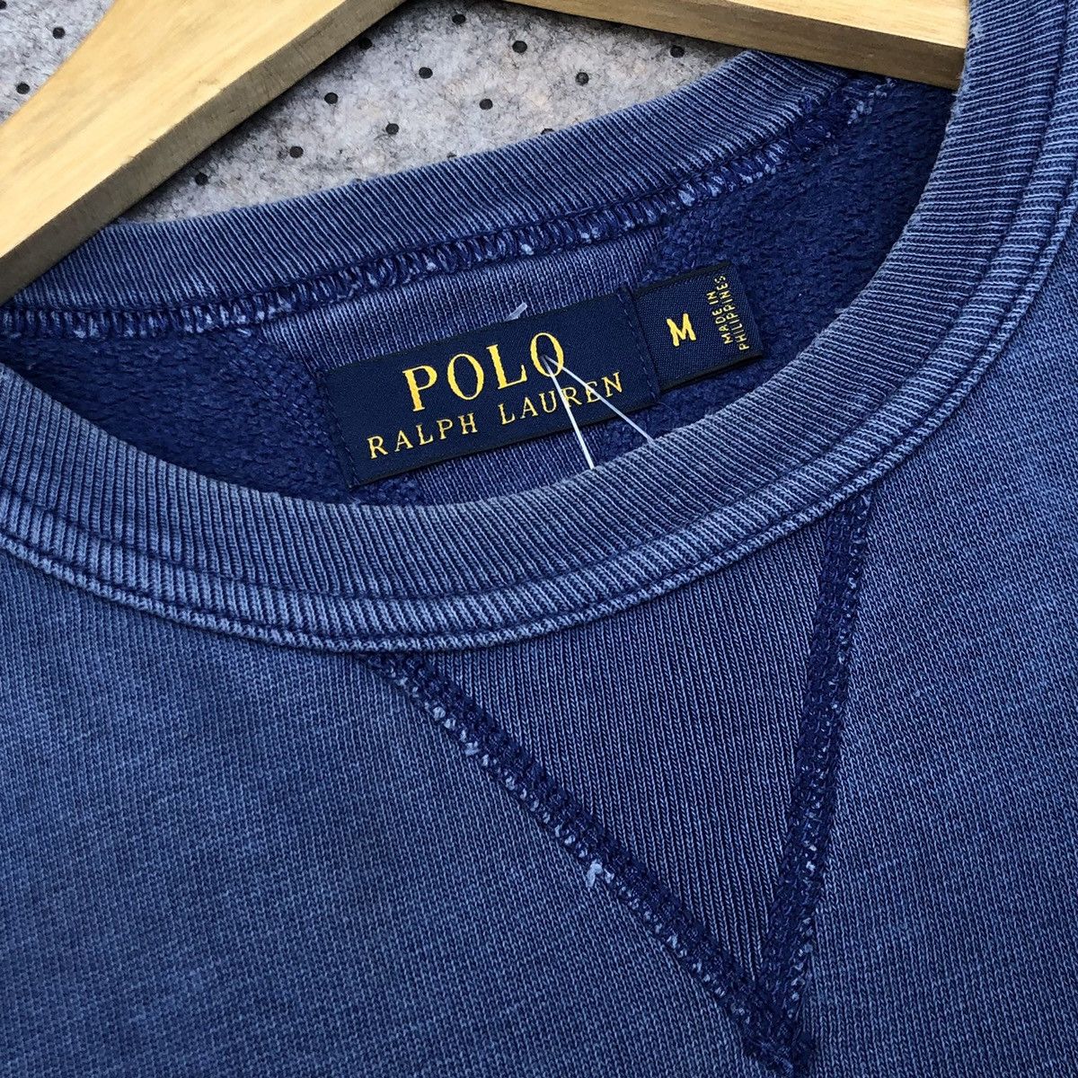 Polo Ralph Lauren Vintage Polo P Wings Double V Sweatshirt Size US M / EU 48-50 / 2 - 5 Thumbnail