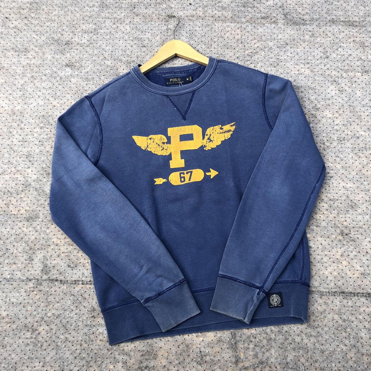 Polo Ralph Lauren Vintage Polo P Wings Double V Sweatshirt Size US M / EU 48-50 / 2 - 9 Thumbnail