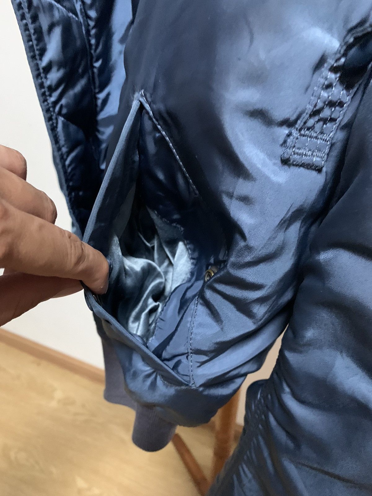Alpha Industries × Vintage Vintage Alpha Industries MA-1 Bomber Jacket Size US M / EU 48-50 / 2 - 18 Thumbnail