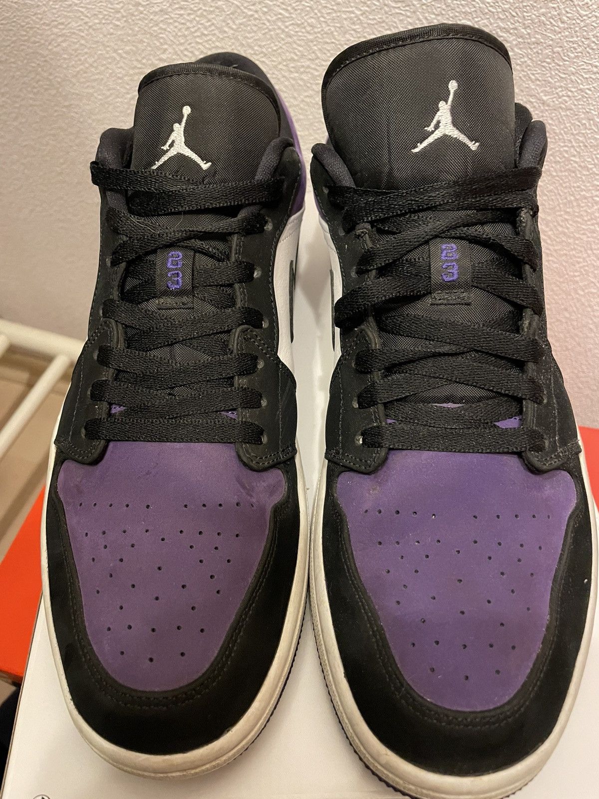 Nike Air Jordan Low Court Purple suede