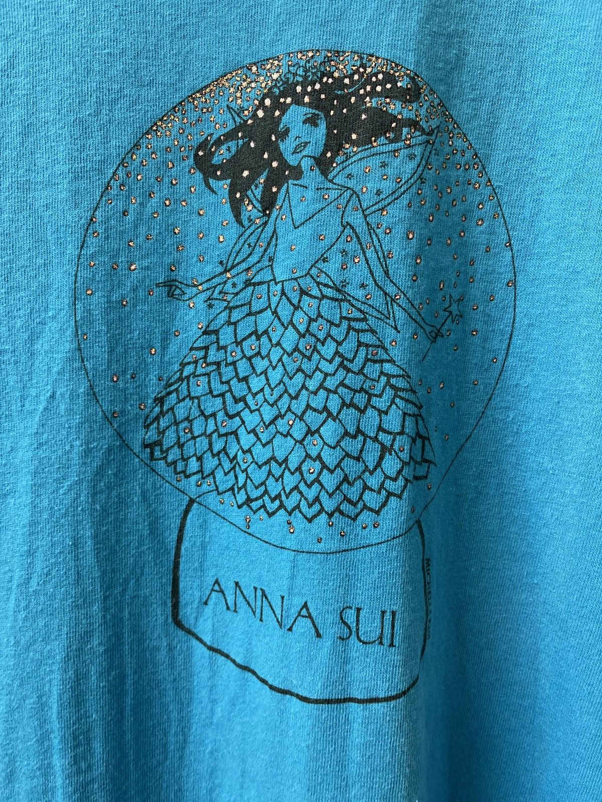 Anna Sui VINTAGE ANNA SUI TEE VERY RARE Size XXS / US 00 / IT 34 - 2 Thumbnail