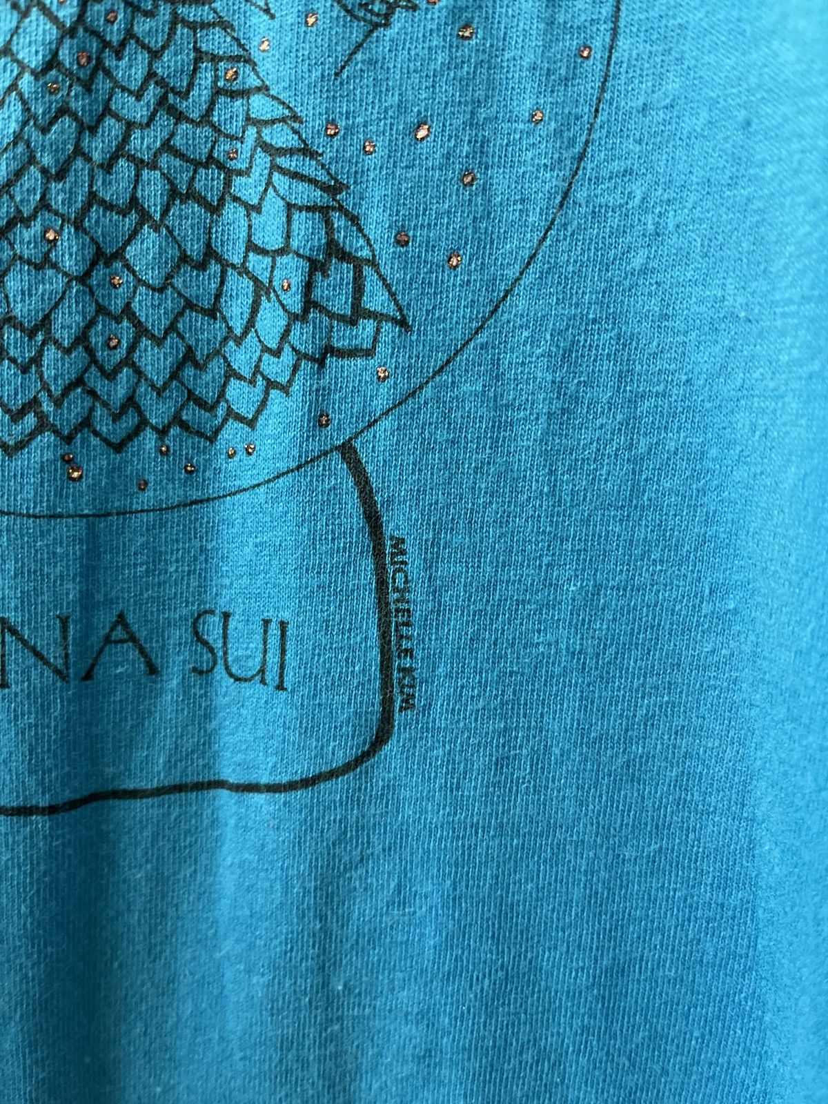 Anna Sui VINTAGE ANNA SUI TEE VERY RARE Size XXS / US 00 / IT 34 - 3 Thumbnail