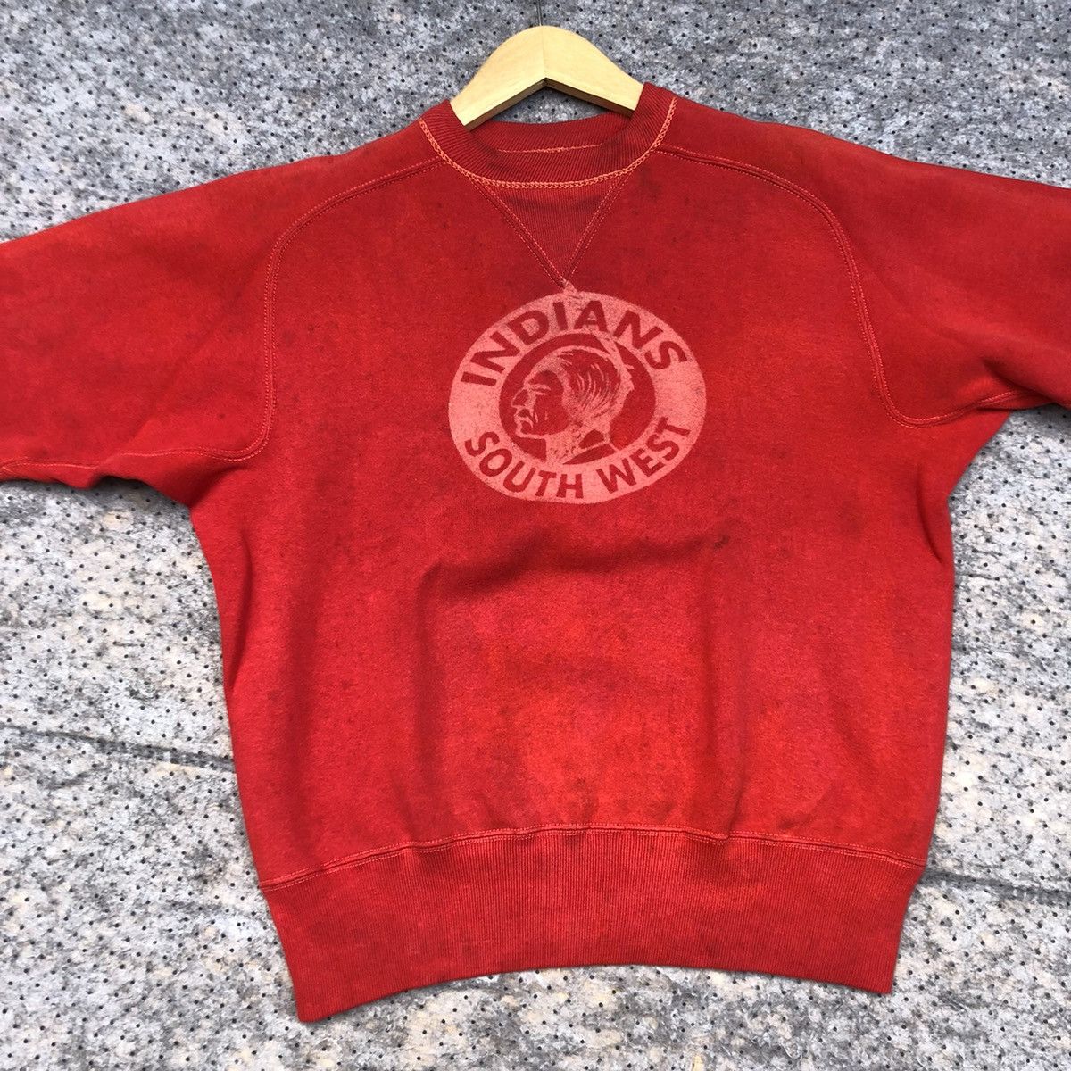 Vintage Vintage Freedom Sleeve Double V Sweatshirt Size US M / EU 48-50 / 2 - 8 Thumbnail