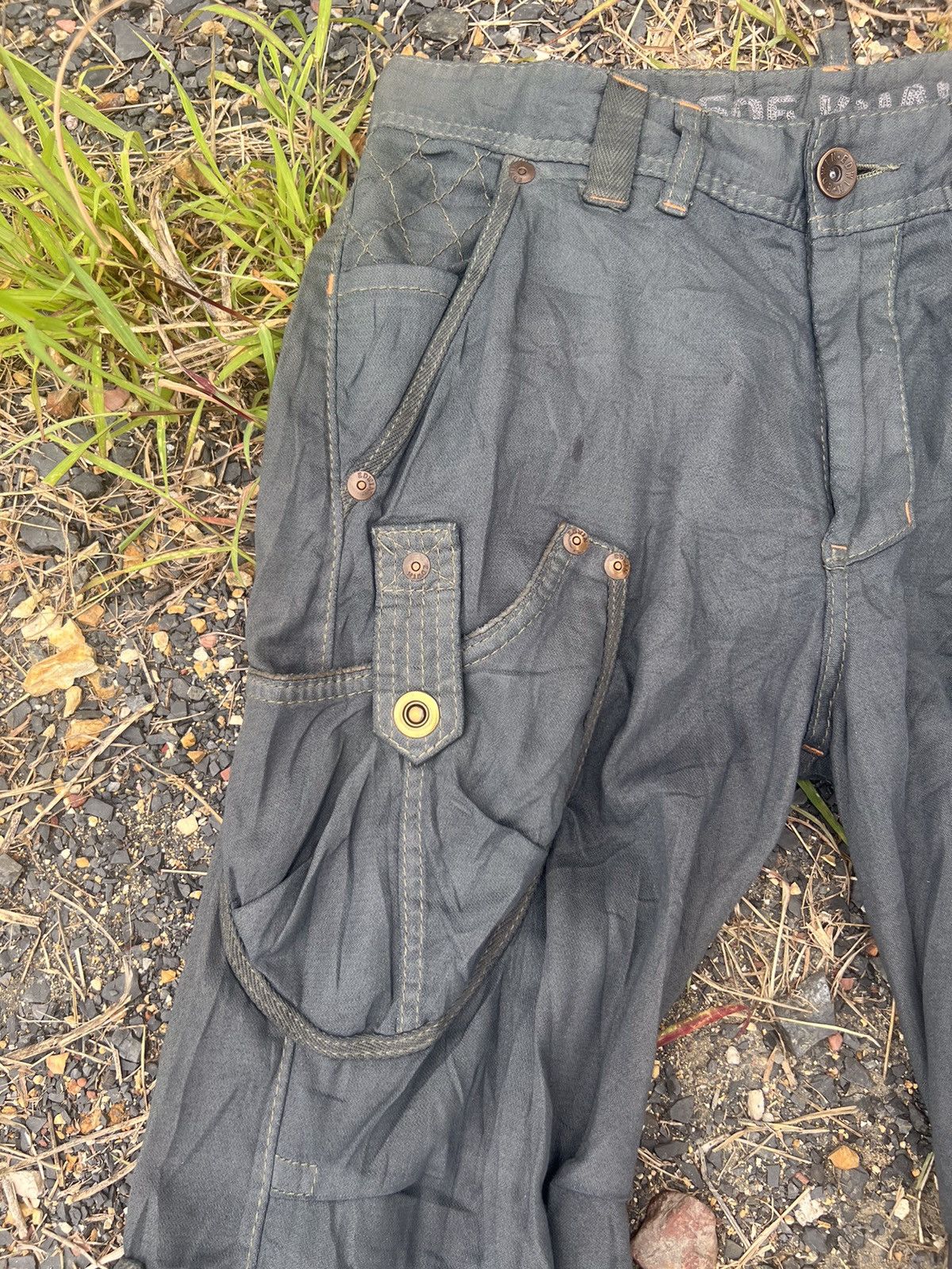 Edwin × Vintage Rare 6 pocket Edwin Khakis 505 waist 33 inch Size US 33 - 5 Thumbnail