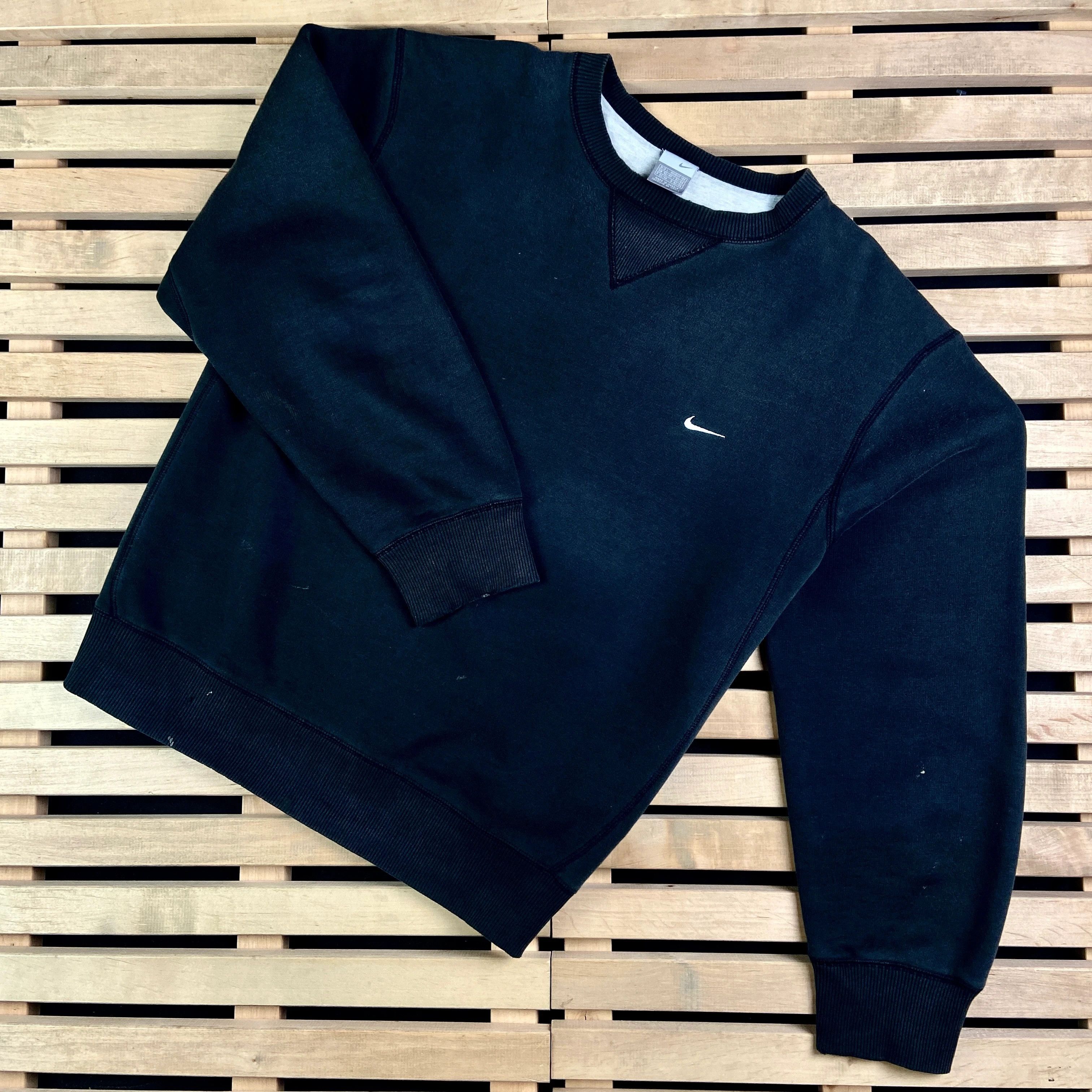 Nike × Vintage Mens Sweatshirt Nike Vintage Size L Swoosh Size US L / EU 52-54 / 3 - 1 Thumbnail