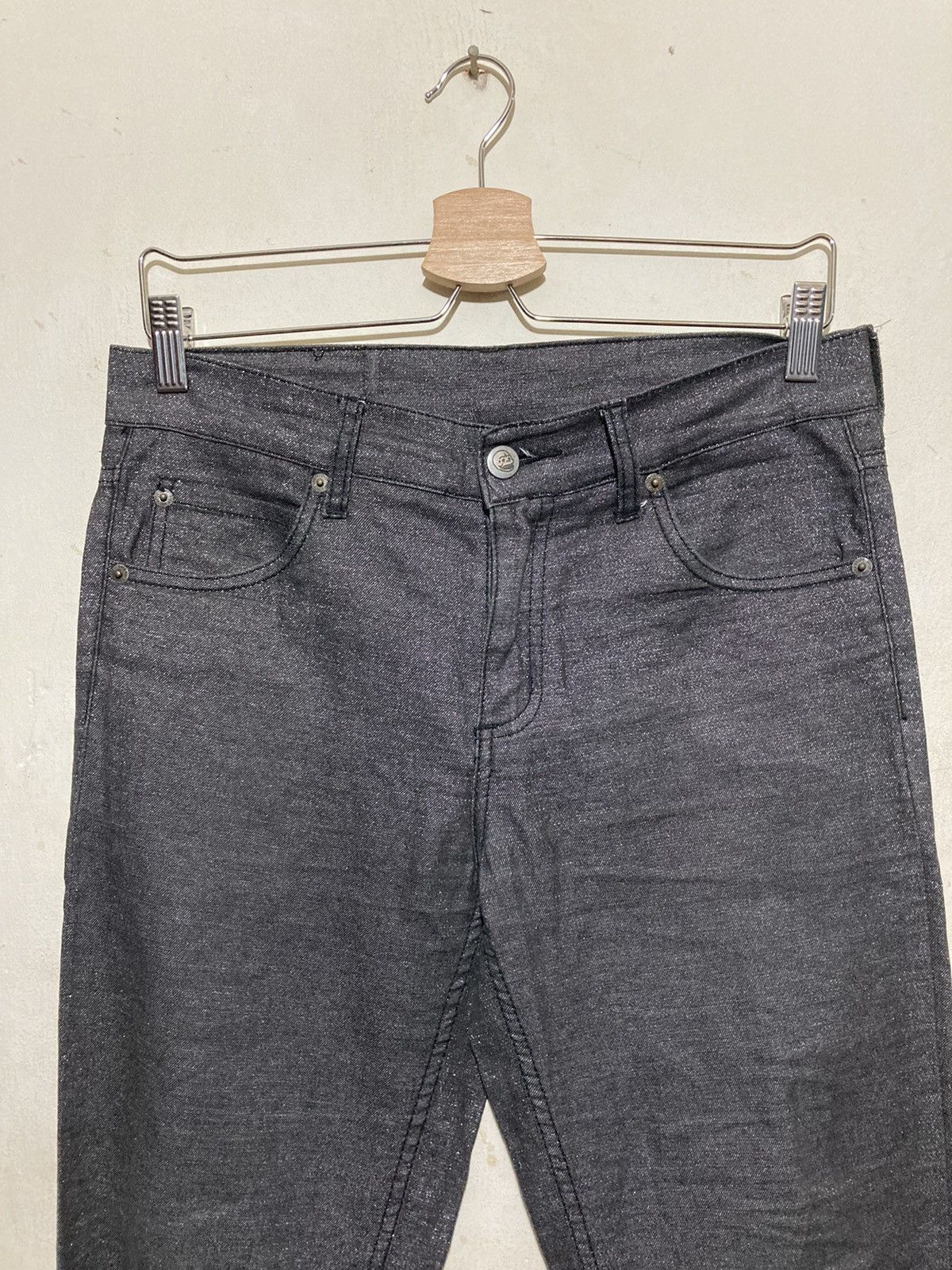 Cheap Monday Cheap Monday Tight Silver Shinny Pants Size US 30 / EU 46 - 4 Thumbnail