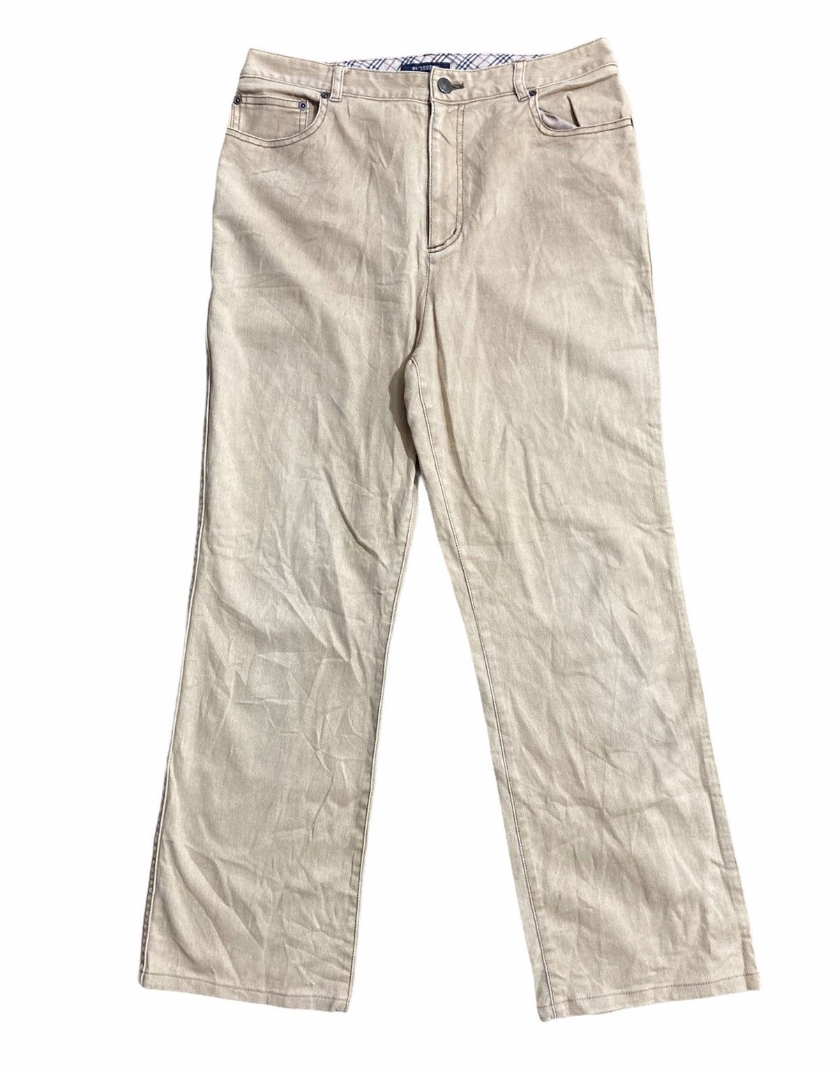 Burberry × Vintage Vintage Burberry London Brown Khakis Pants Size US 30 / EU 46 - 2 Thumbnail