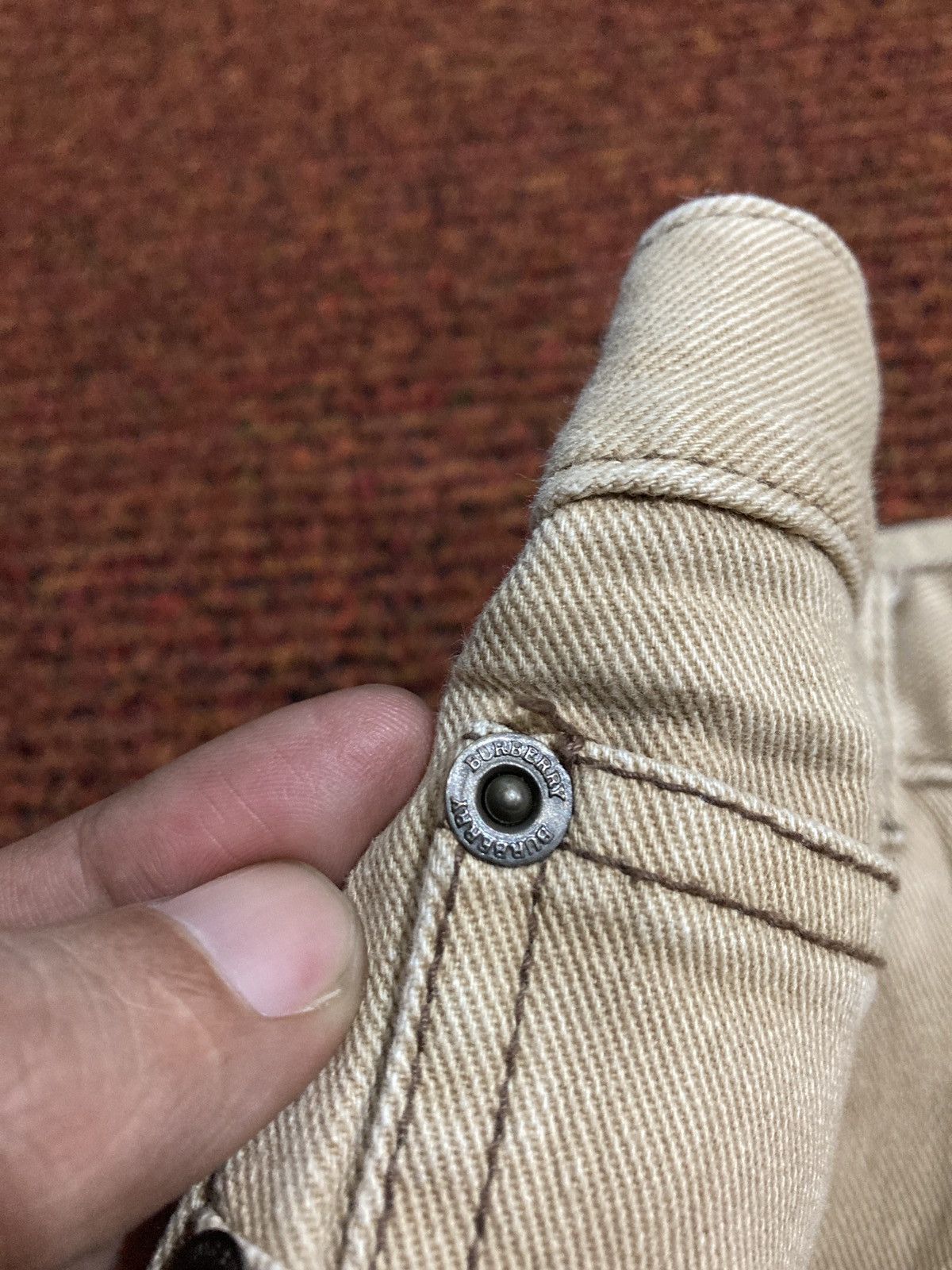 Burberry × Vintage Vintage Burberry London Brown Khakis Pants Size US 30 / EU 46 - 9 Thumbnail