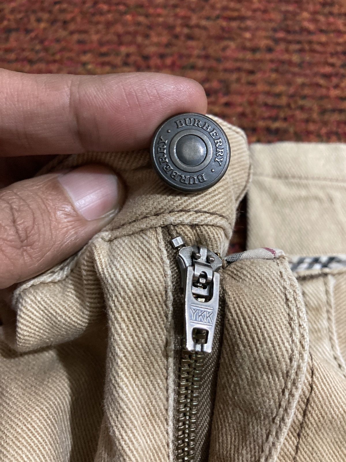 Burberry × Vintage Vintage Burberry London Brown Khakis Pants Size US 30 / EU 46 - 8 Thumbnail