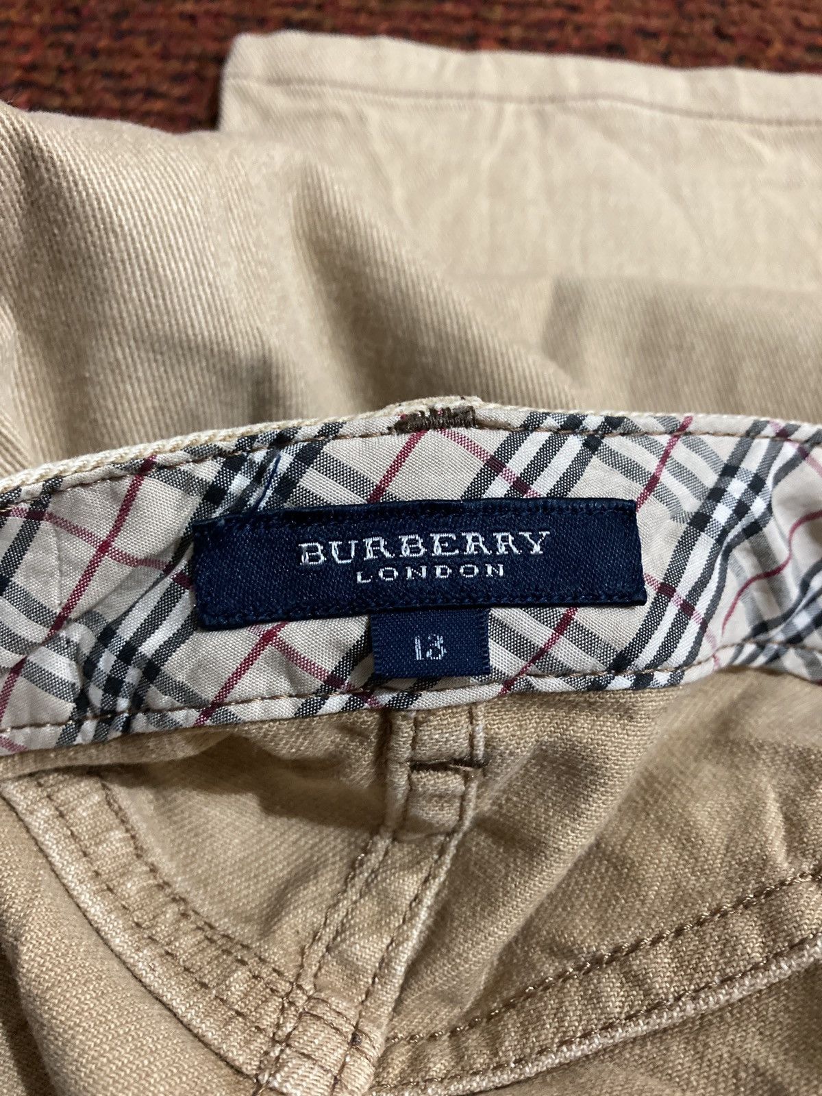 Burberry × Vintage Vintage Burberry London Brown Khakis Pants Size US 30 / EU 46 - 7 Thumbnail
