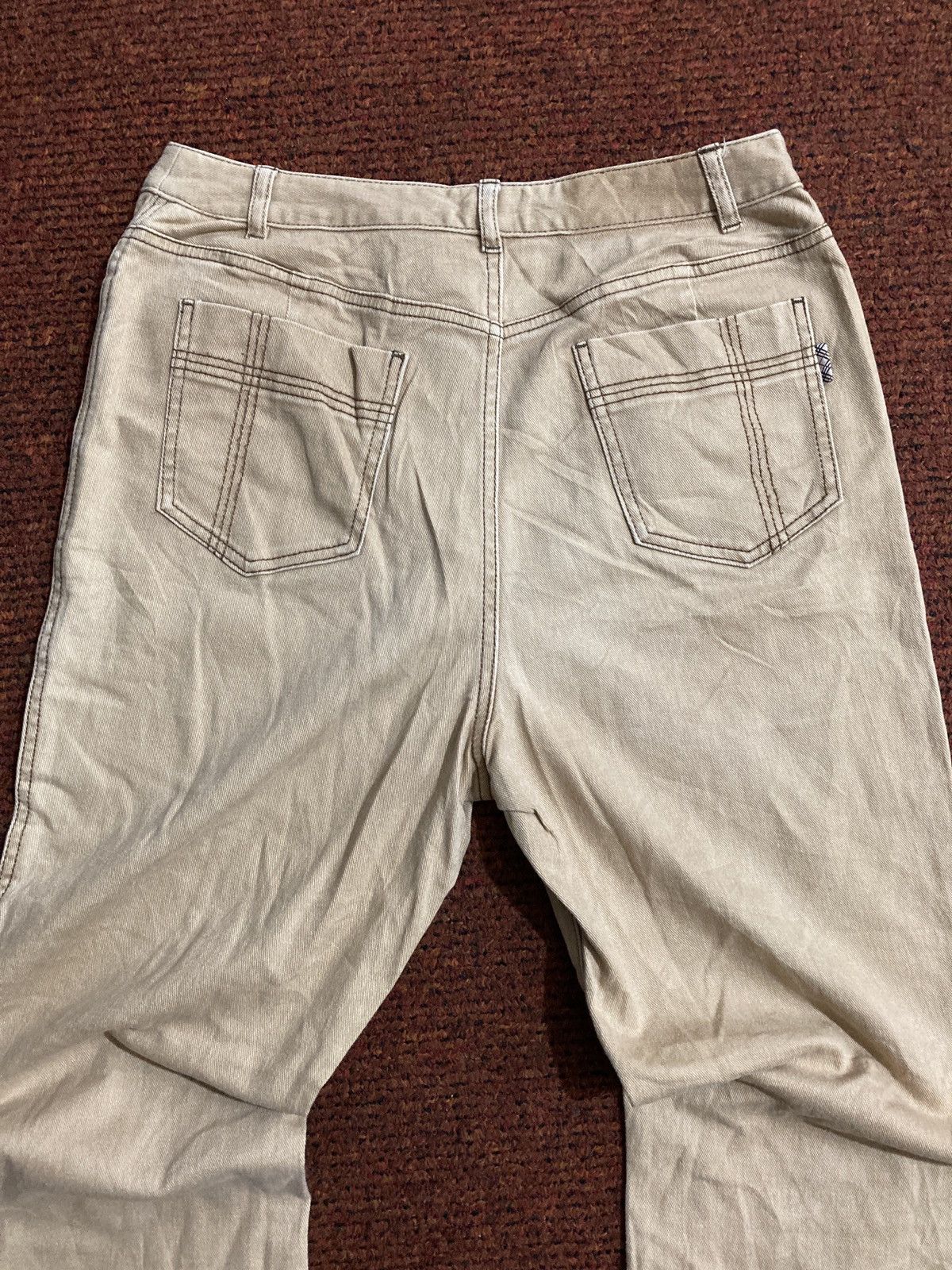 Burberry × Vintage Vintage Burberry London Brown Khakis Pants Size US 30 / EU 46 - 3 Thumbnail