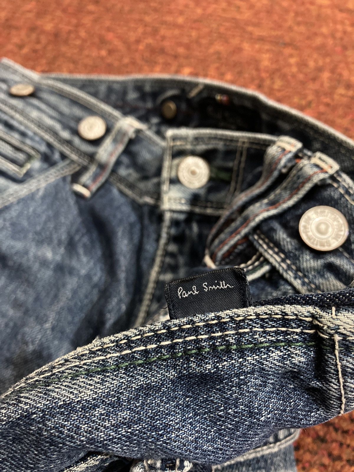 Paul Smith Paul Smith Distressed Worker Jeans Size US 30 / EU 46 - 7 Thumbnail