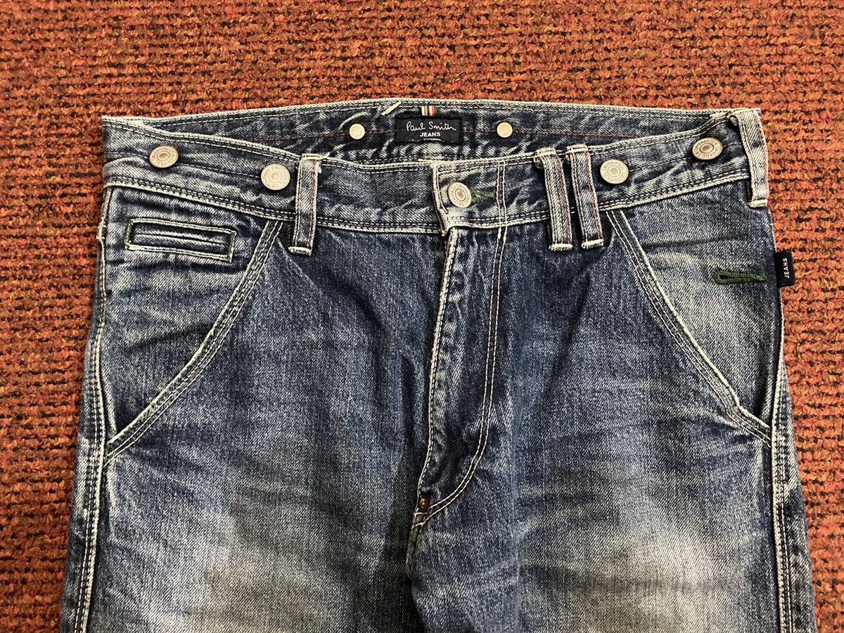 Paul Smith Paul Smith Distressed Worker Jeans Size US 30 / EU 46 - 5 Thumbnail