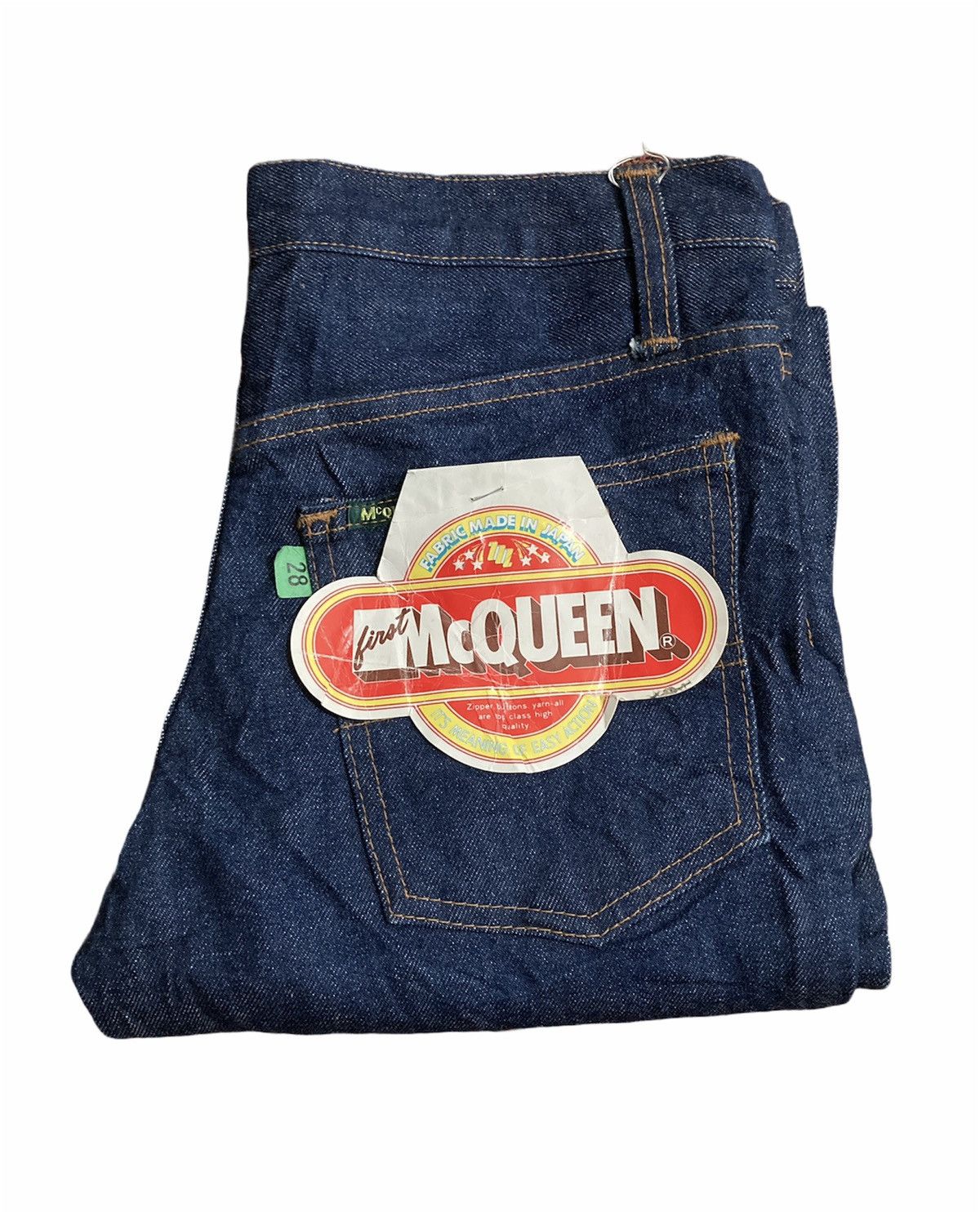 Vintage Deadstock Vintage McQueen Western Jeans Size US 28 / EU 44 - 1 Thumbnail