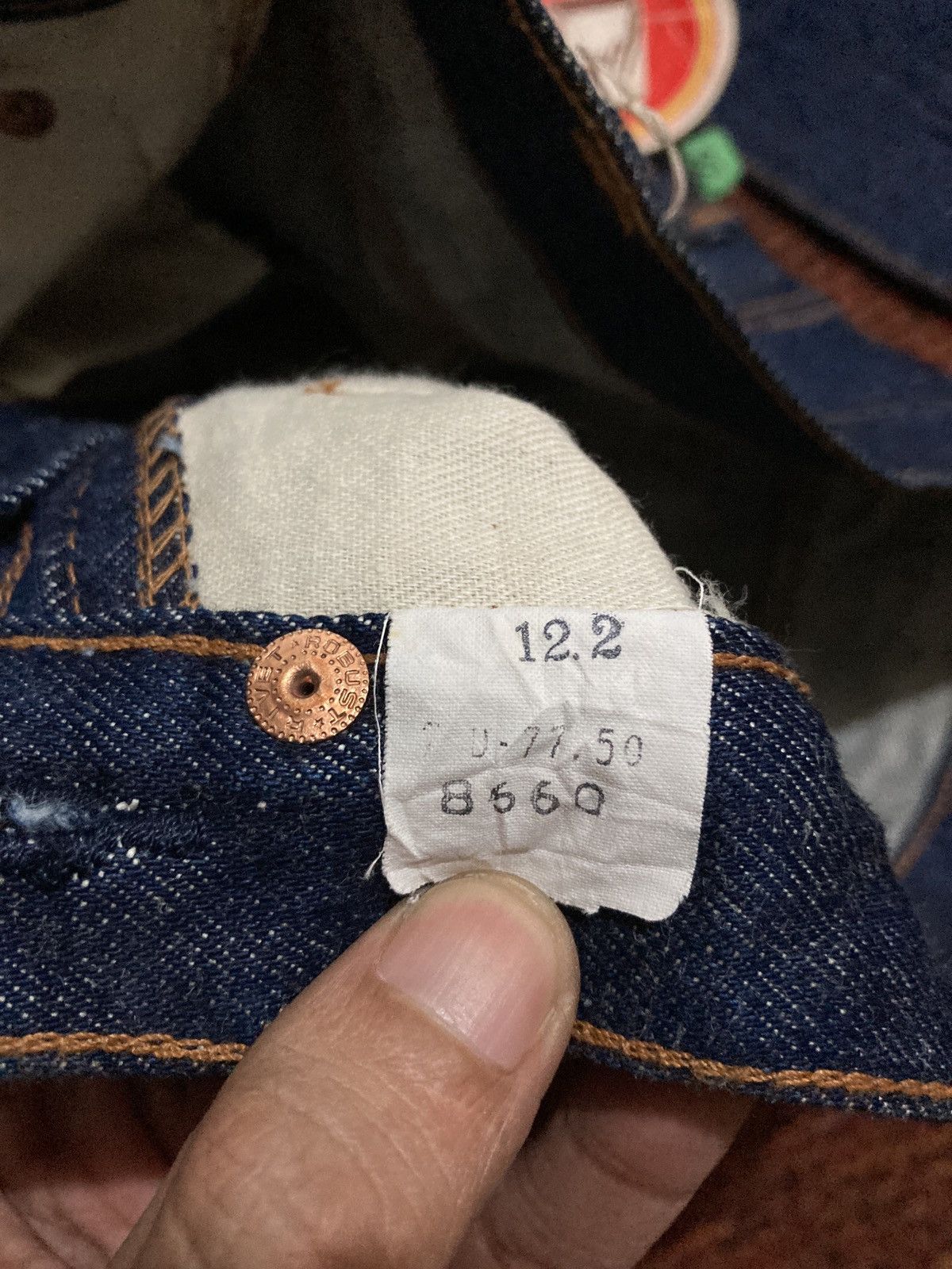 Vintage Deadstock Vintage McQueen Western Jeans Size US 28 / EU 44 - 9 Thumbnail