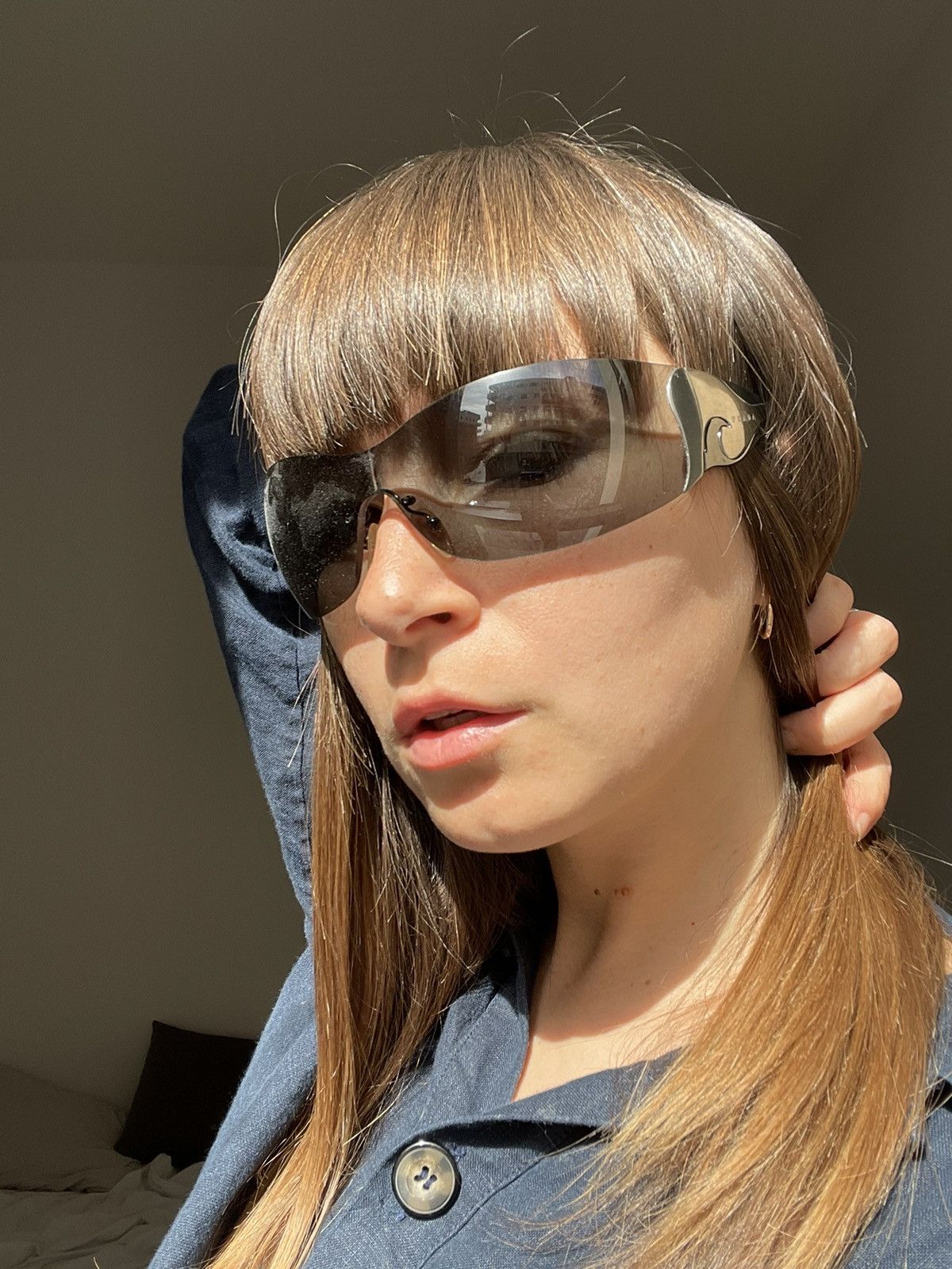 Prada × Vintage Prada Sunglasses Tribal Flame Wave SPR 58F Star