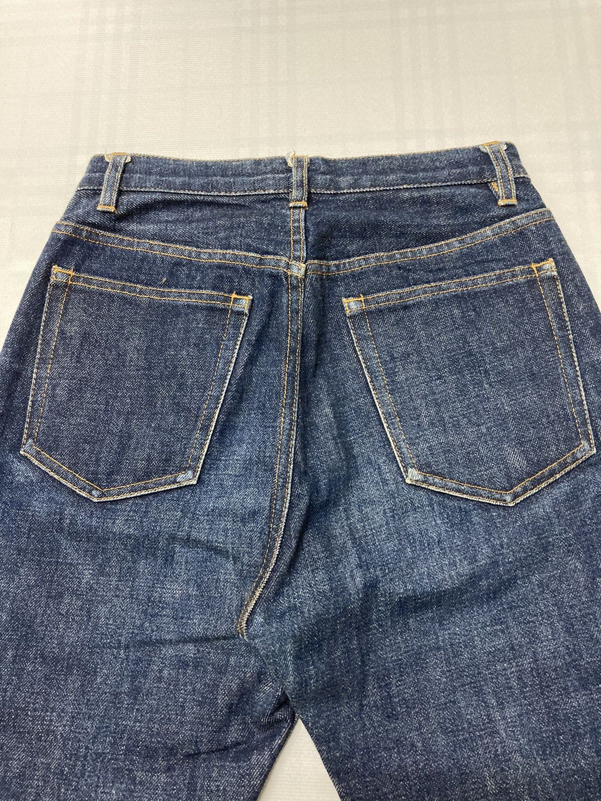 A.P.C. × Japanese Brand APC Bootleg selvedge cropped off jeans Size US 26 / EU 42 - 4 Thumbnail