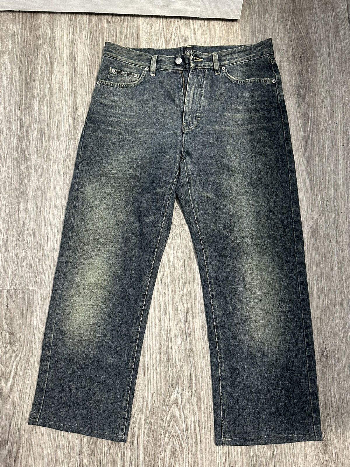 Hugo Boss Dark Wash Texas Jeans