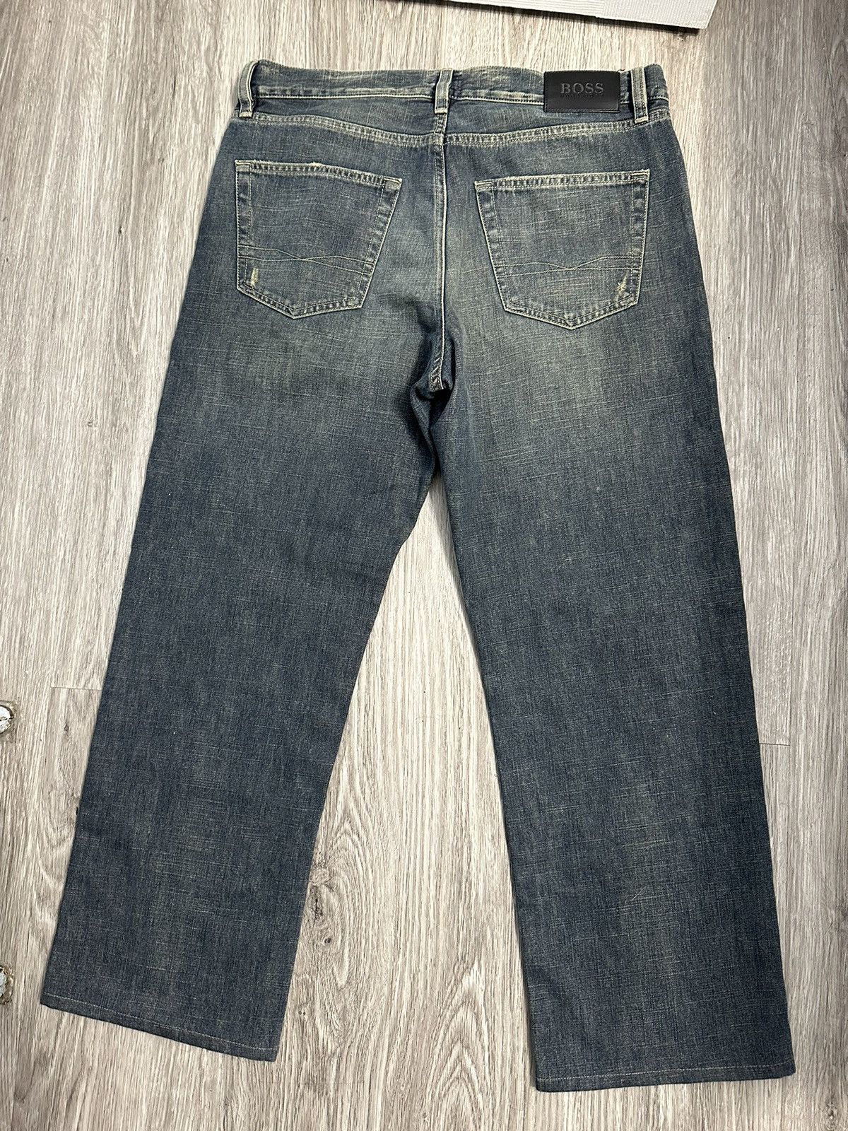Hugo Boss Dark Wash Texas Jeans