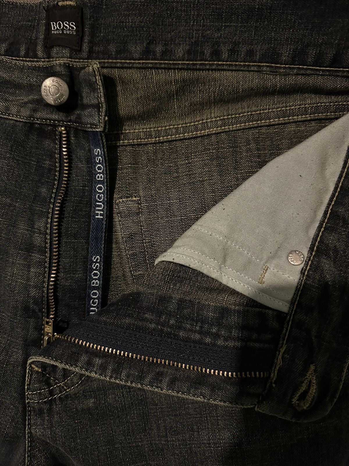 Hugo Boss Dark Wash Texas Jeans