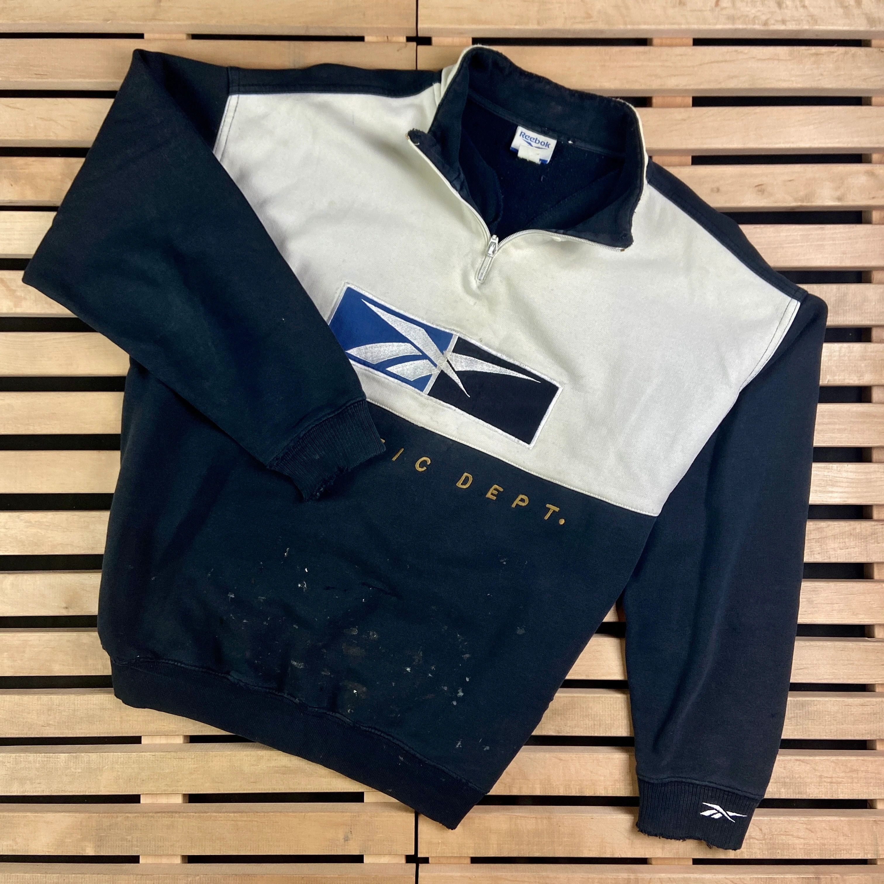 Reebok × Vintage Mens Sweatshirt Reebok Department Vintage Size XL Size US XL / EU 56 / 4 - 1 Thumbnail