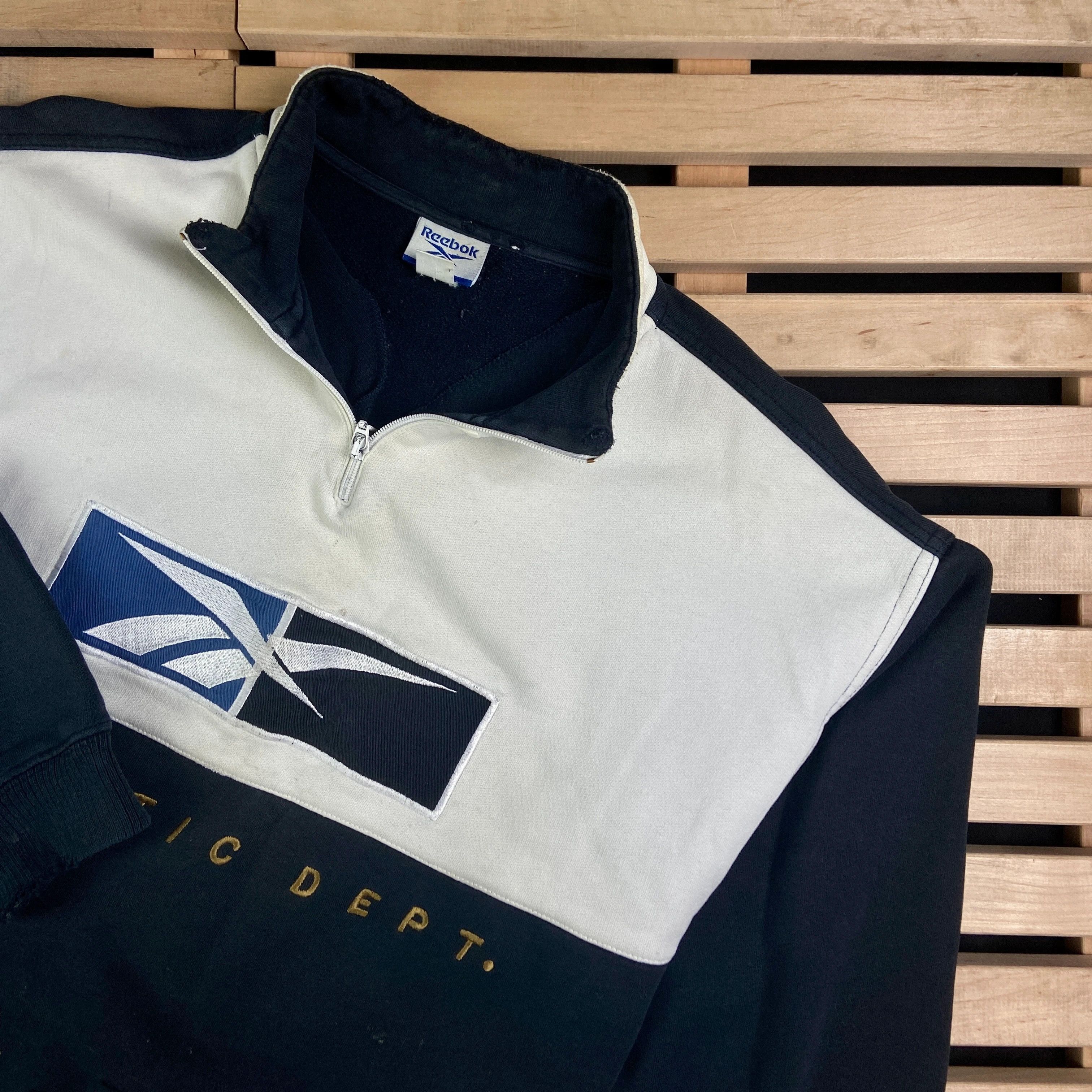 Reebok × Vintage Mens Sweatshirt Reebok Department Vintage Size XL Size US XL / EU 56 / 4 - 2 Thumbnail