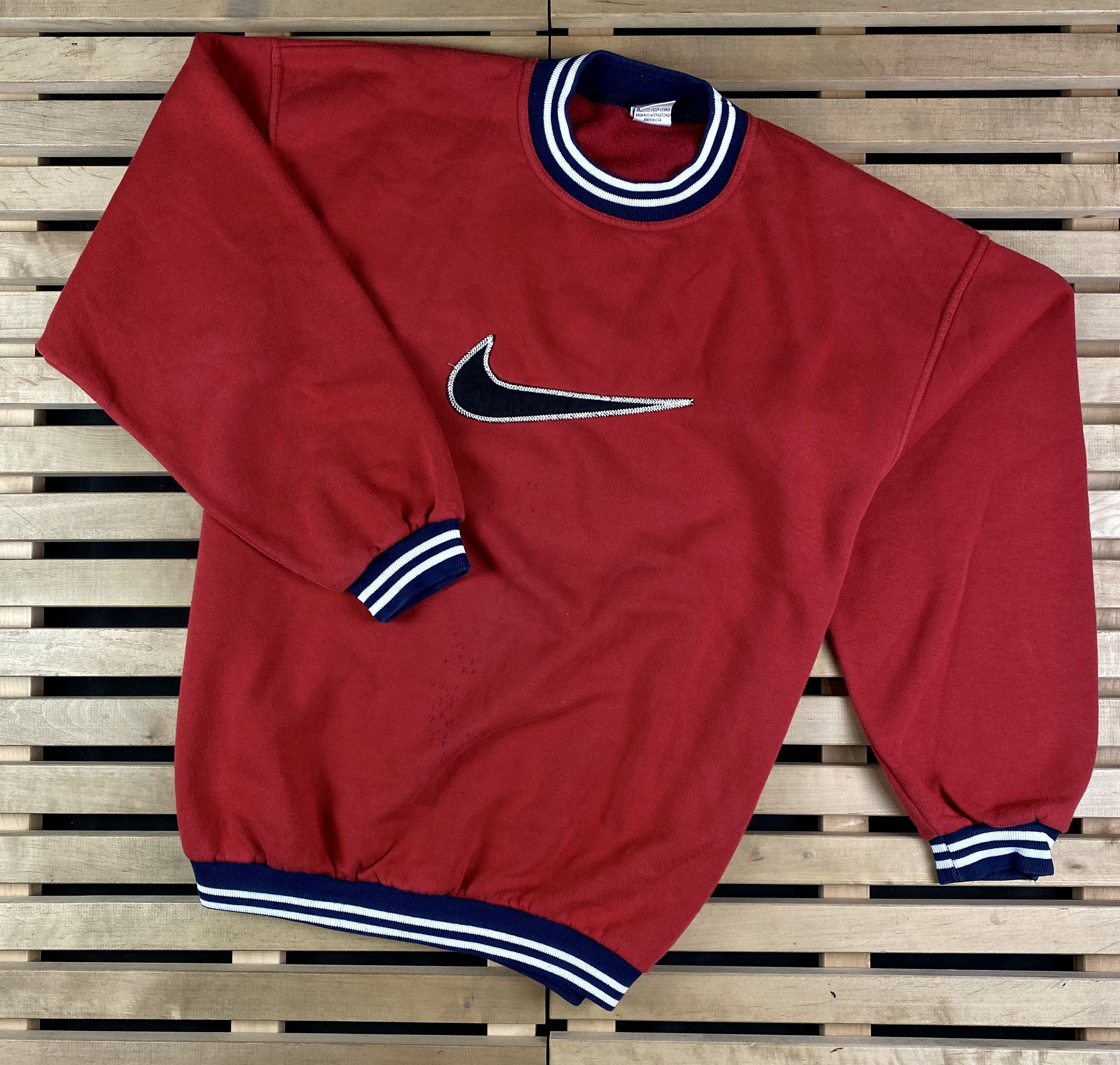 Nike Men’s Sweatshirt Long Sleeve Nike Big Logo Vintage Size XXL Size US XL / EU 56 / 4 - 1 Thumbnail