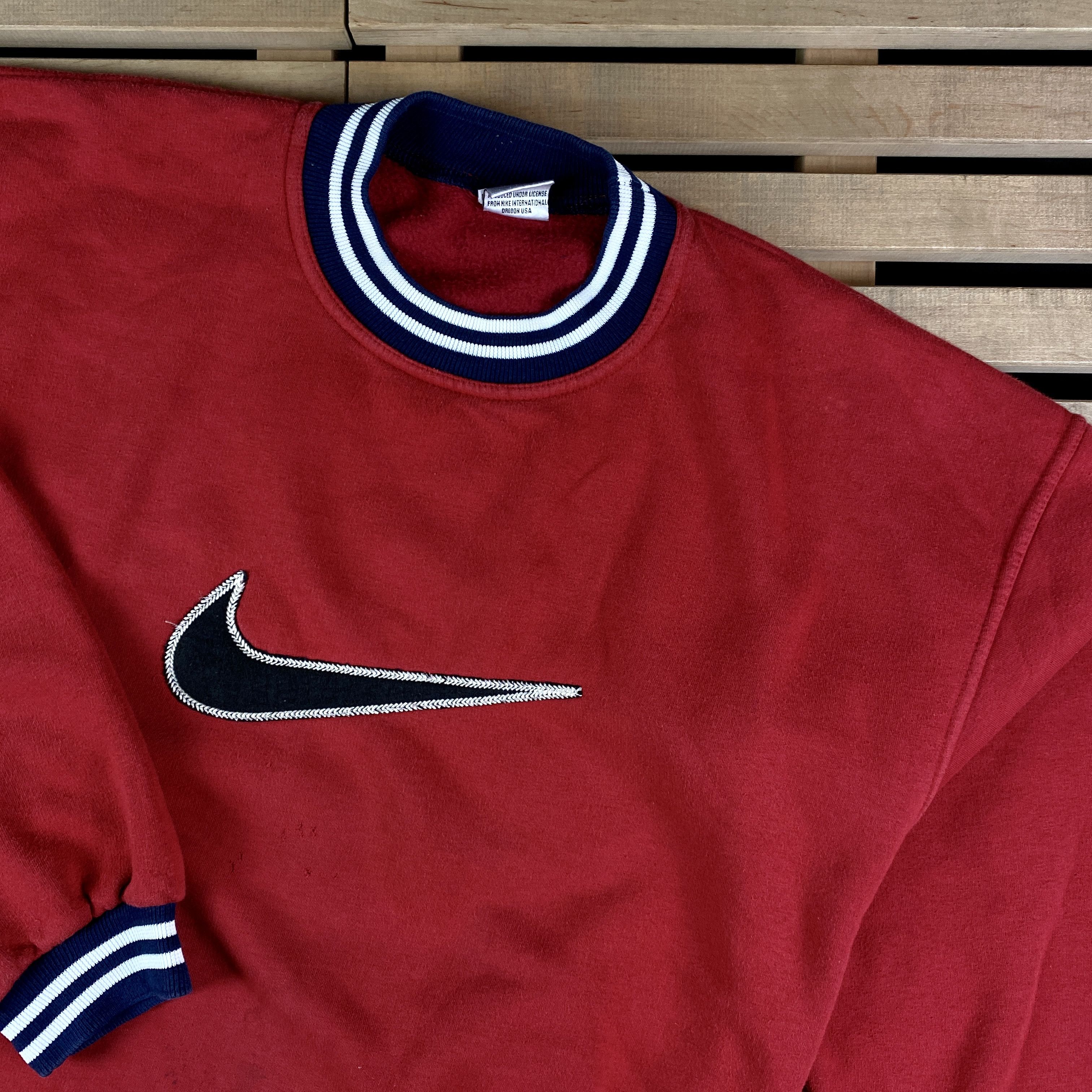 Nike Men’s Sweatshirt Long Sleeve Nike Big Logo Vintage Size XXL Size US XL / EU 56 / 4 - 2 Thumbnail