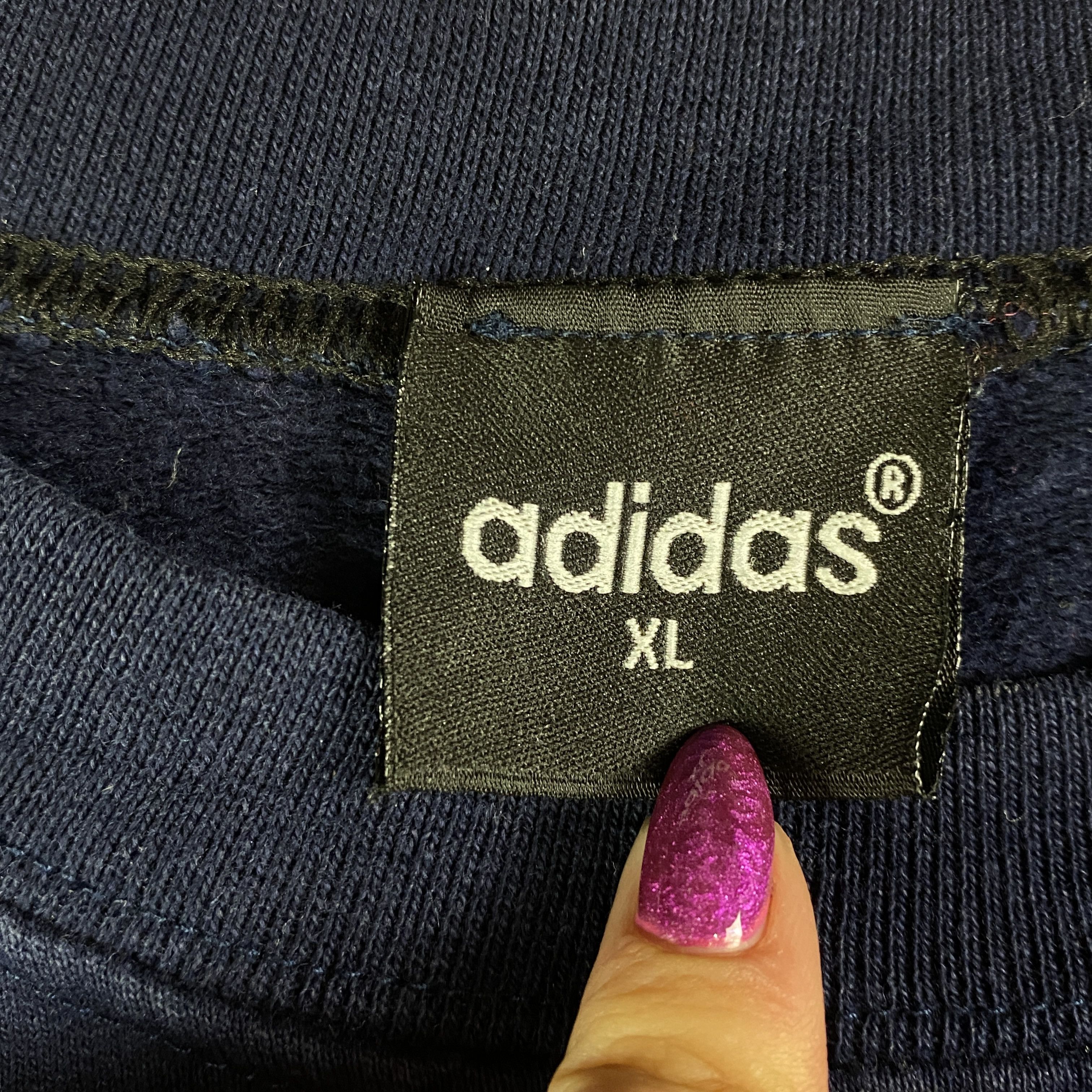 Adidas × Vintage Mens Sweatshirt Adidas Vintage Big Logo Size XL Size US XL / EU 56 / 4 - 5 Thumbnail