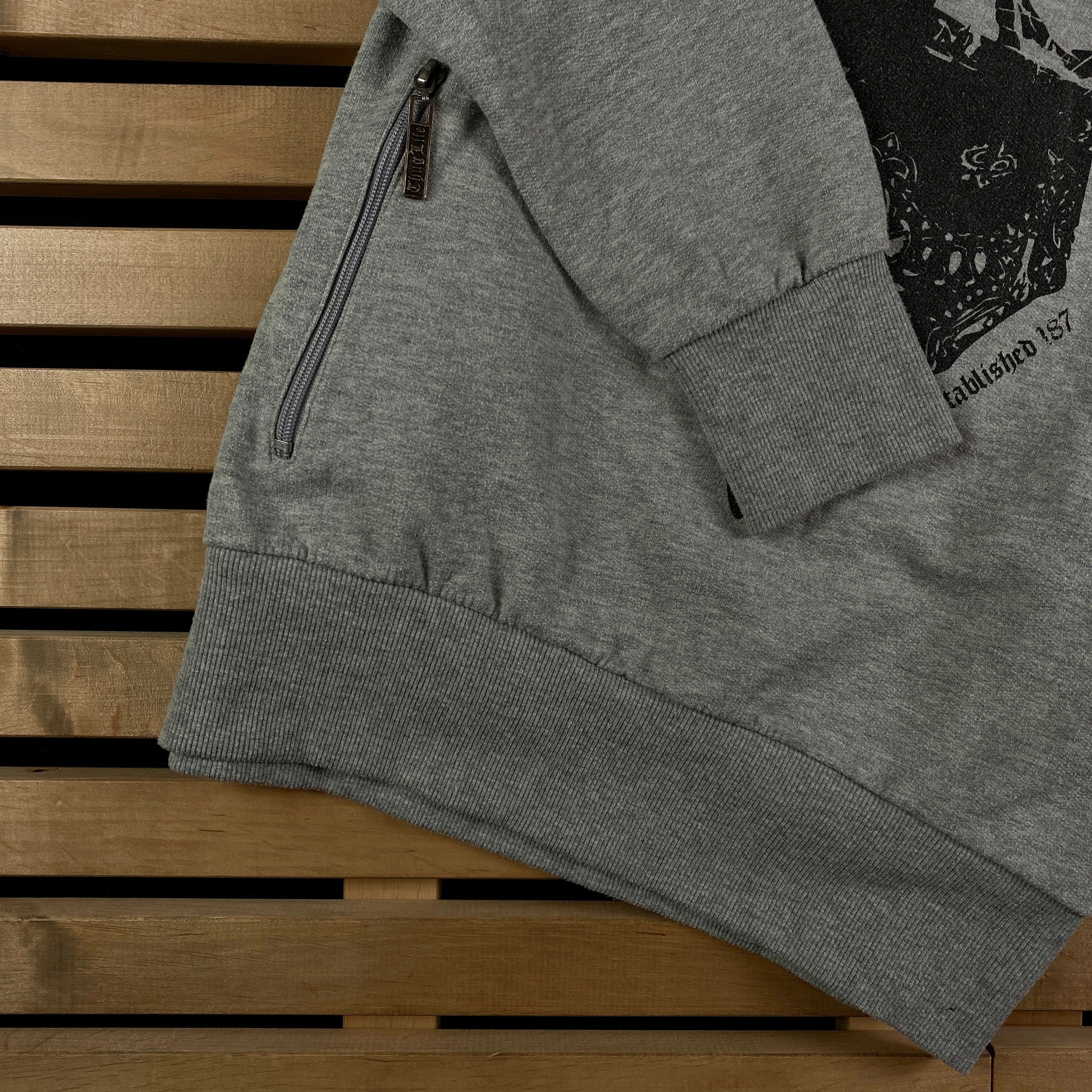 Band Tees × Vintage Mens Vintage Hoodies Thug Life Size XL Size US XL / EU 56 / 4 - 3 Thumbnail