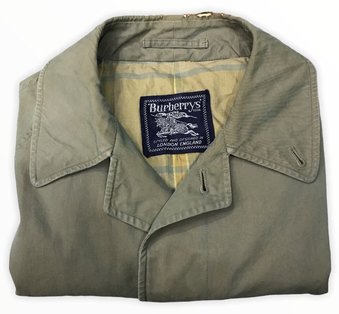 Burberry Vintage Burberrys Raincoat Distressed Size US L / EU 52-54 / 3 - 7 Thumbnail