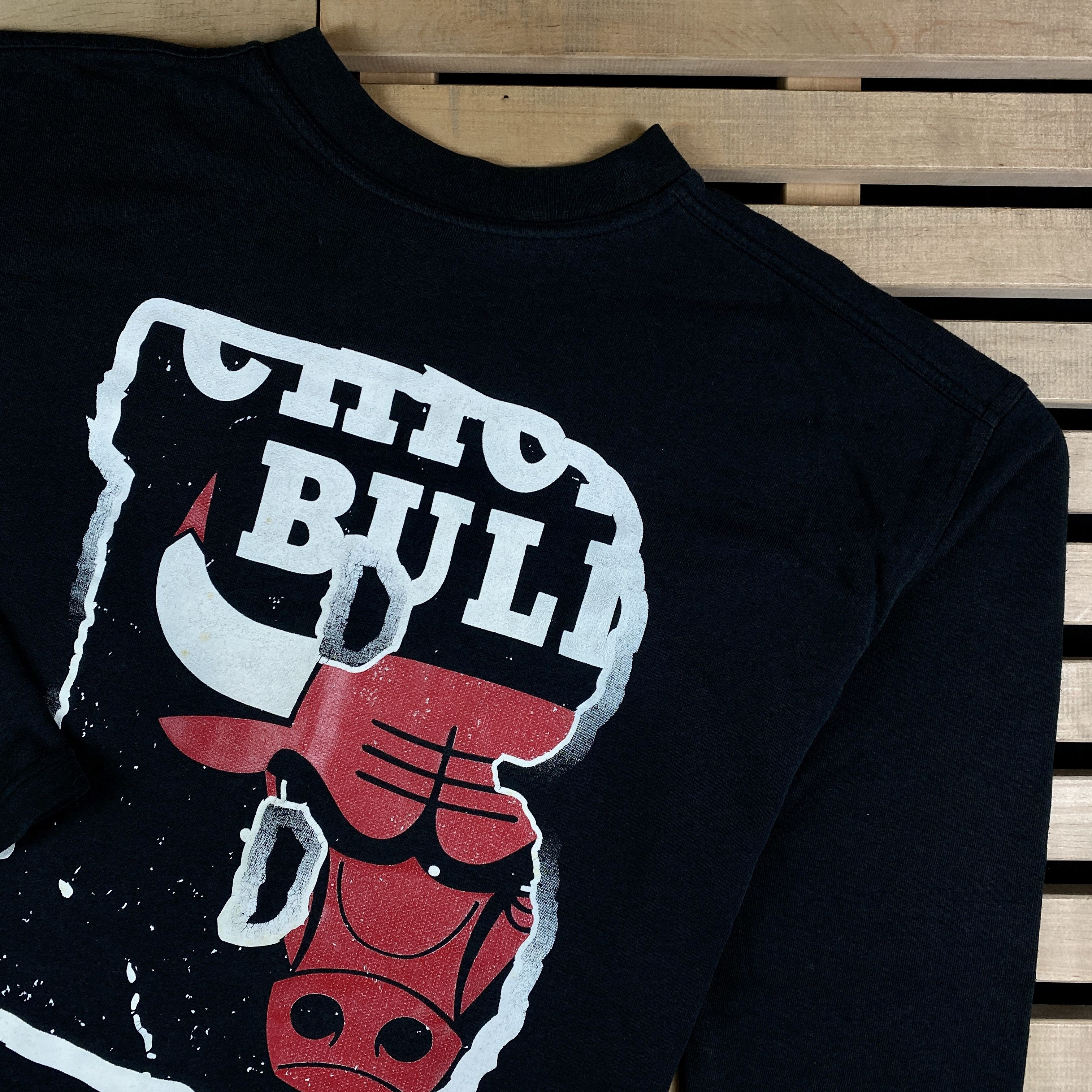 NBA × Vintage Mens Sweatshirt Chicago Bulls NBA Vintage Size XL Size US XL / EU 56 / 4 - 2 Thumbnail