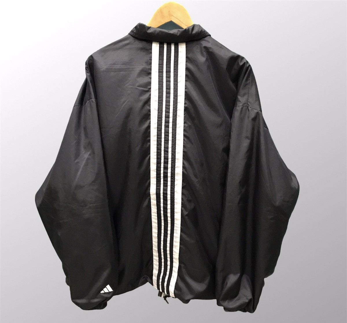 Adidas × Vintage Adidas Nylon Windbreaker Size US L / EU 52-54 / 3 - 3 Thumbnail