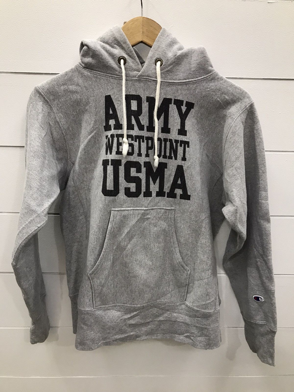 Champion Vintage Champion Reverse weave USMA hoodies Size US S / EU 44-46 / 1 - 1 Thumbnail