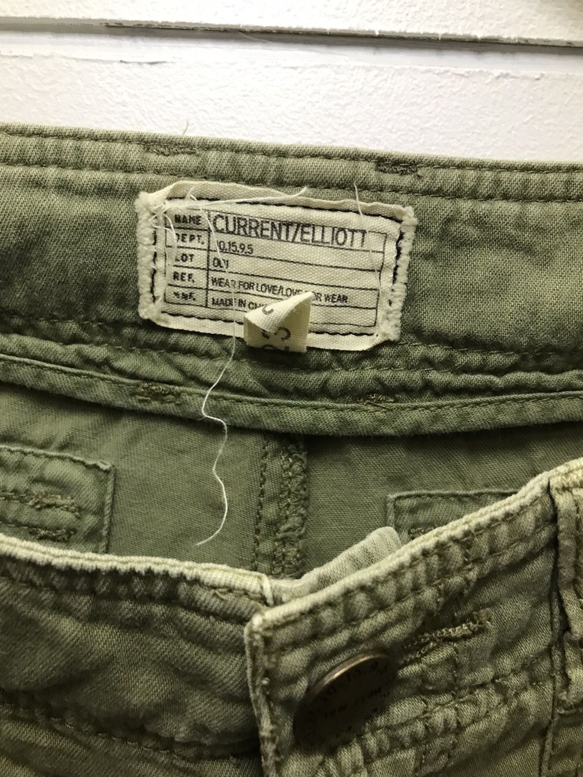 Current/Elliot Current elliott army pants Size 30" / US 8 / IT 44 - 3 Thumbnail
